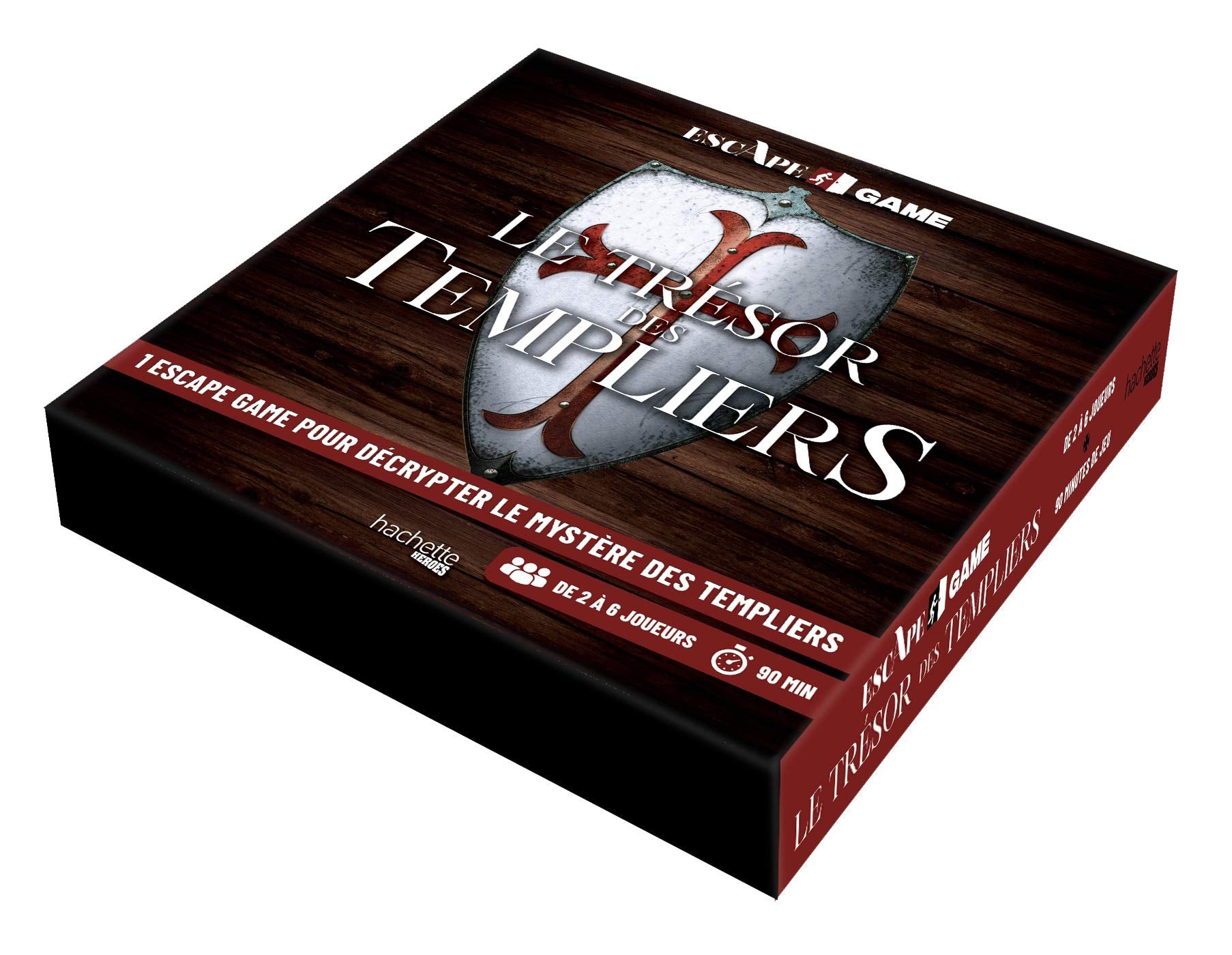 Escape game le trésor des templiers book