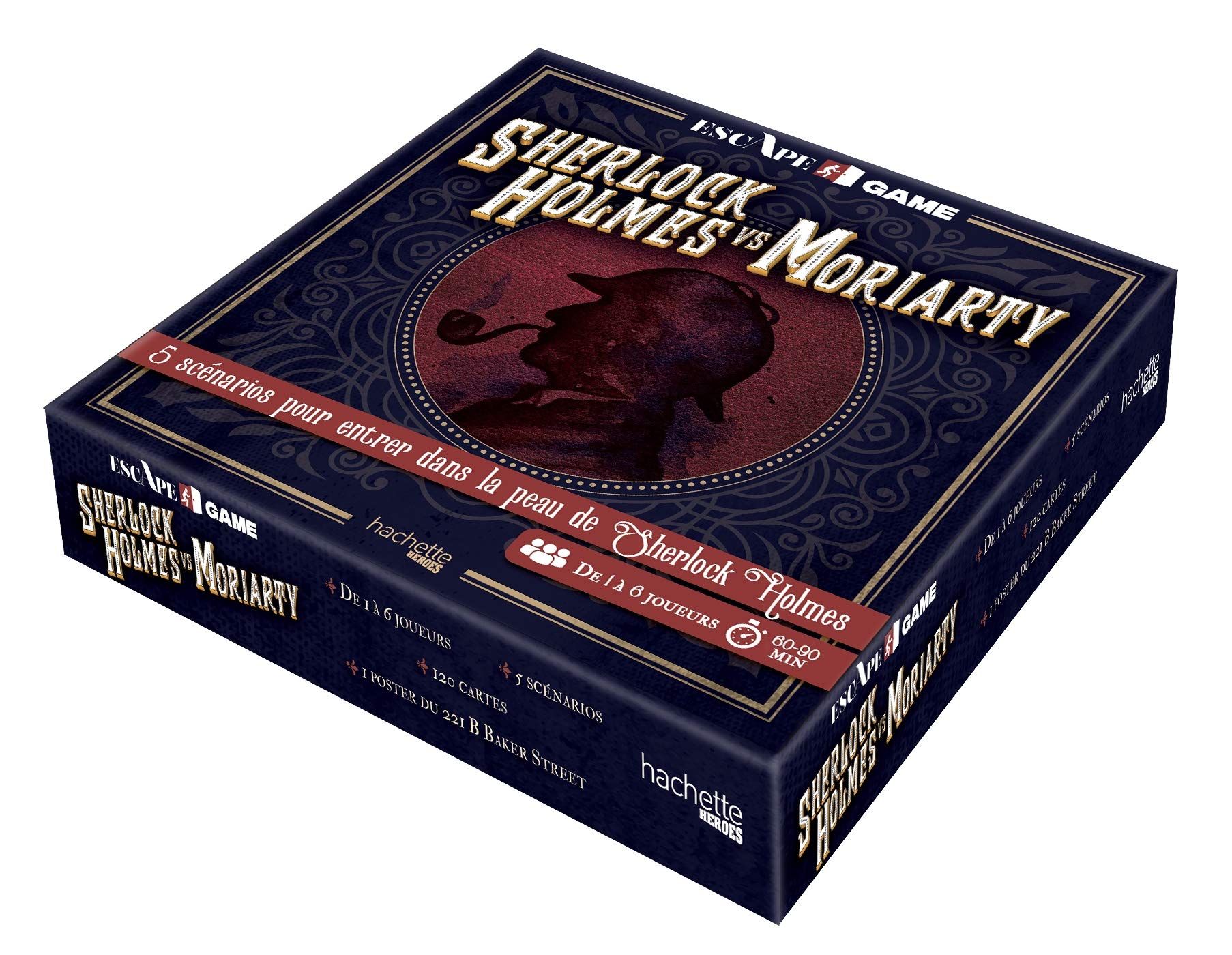 Escape game Sherlock Holmes vs Moriarty: 5 scénarios pour entrer dans la peau de Sherlock Holmes Novels & Short Stories