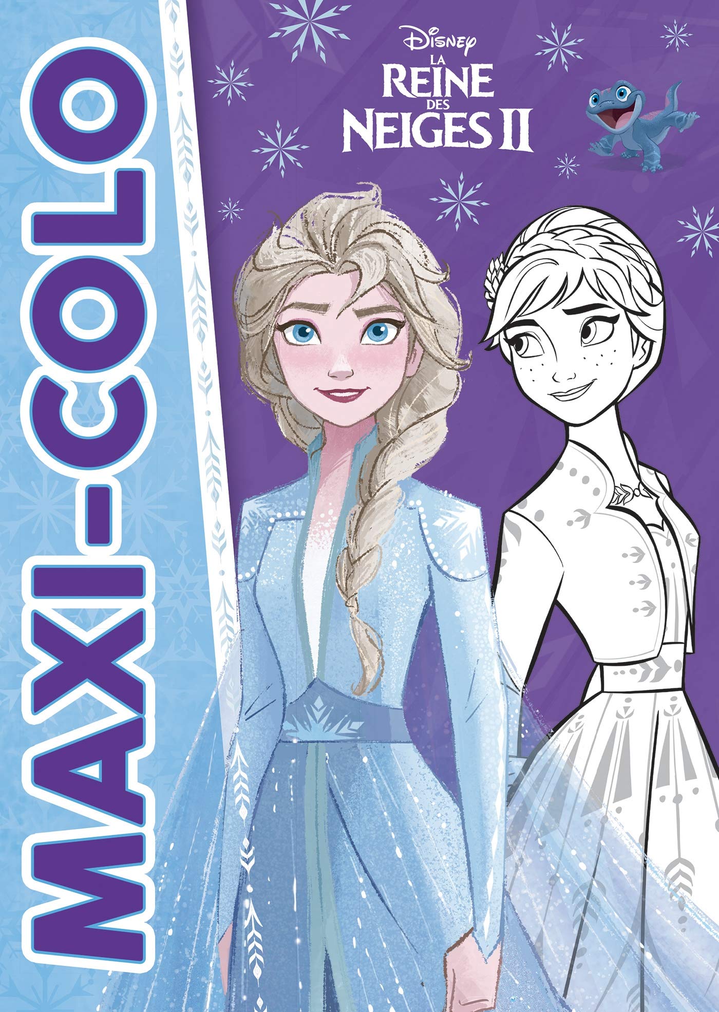LA REINE DES NEIGES 2 - Maxi Colo - Disney book