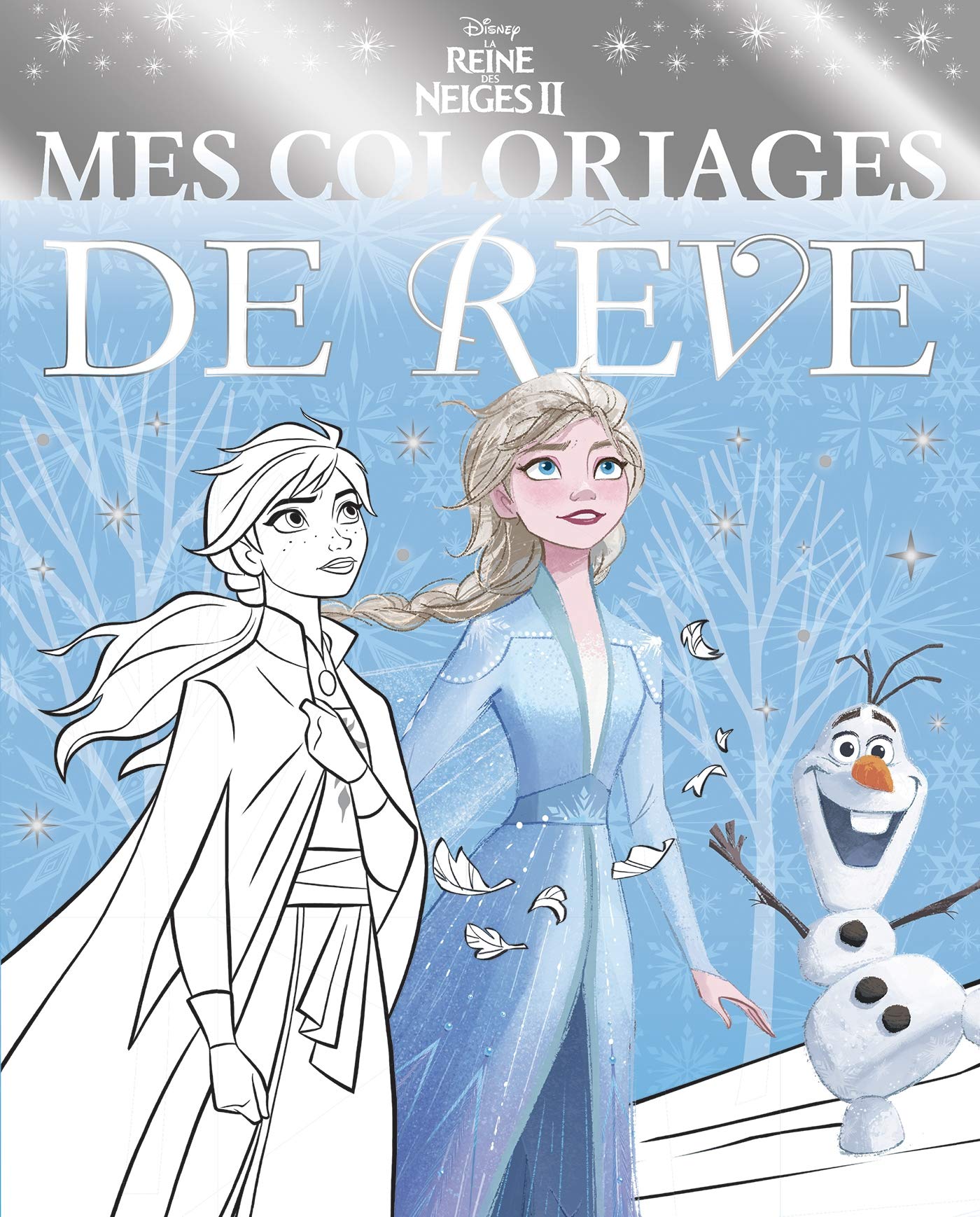 LA REINE DES NEIGES 2 - Mes Coloriages de Rêve - Disney: 0 book