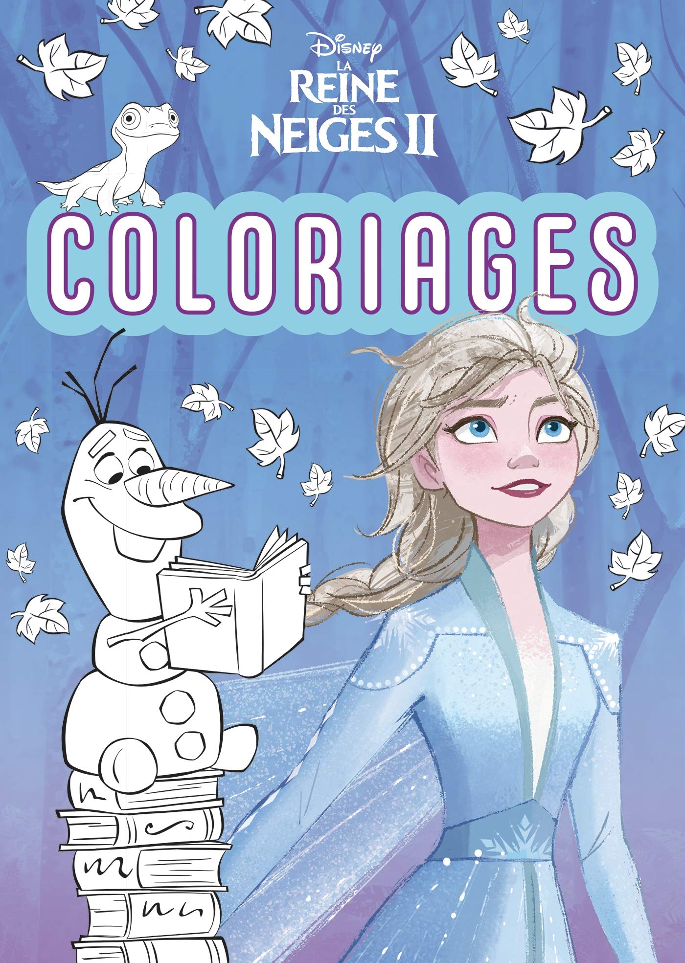 REINE DES NEIGES 2 - Le Coloriage - Disney book