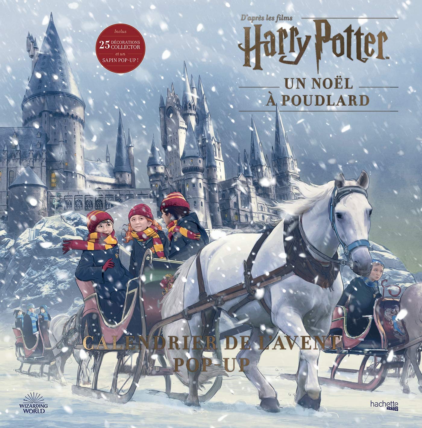 Calendrier de l'avent Pop-up Harry Potter: Un Noël à Poudlard book