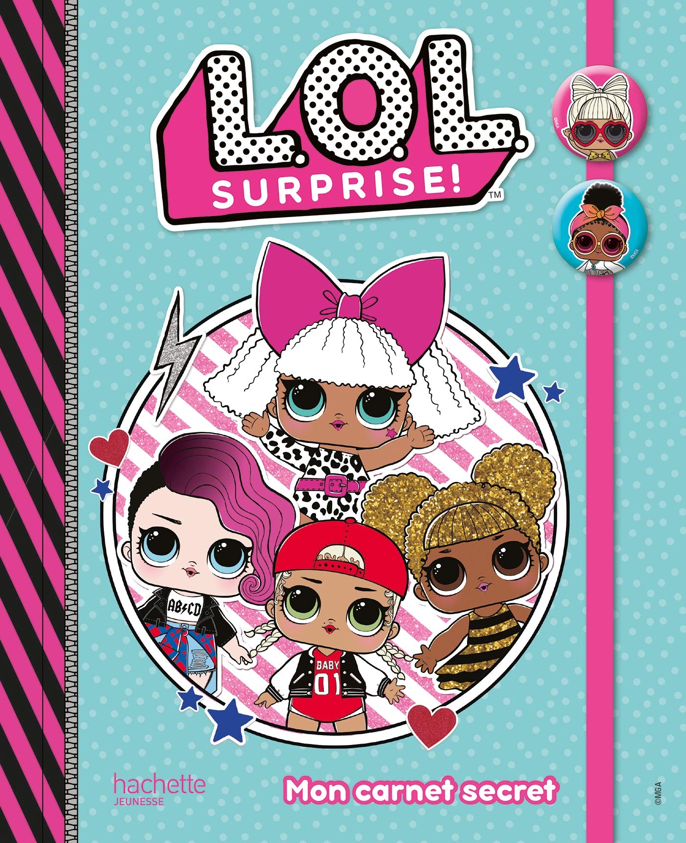 L.O.L. Surprise ! - Carnet badges book