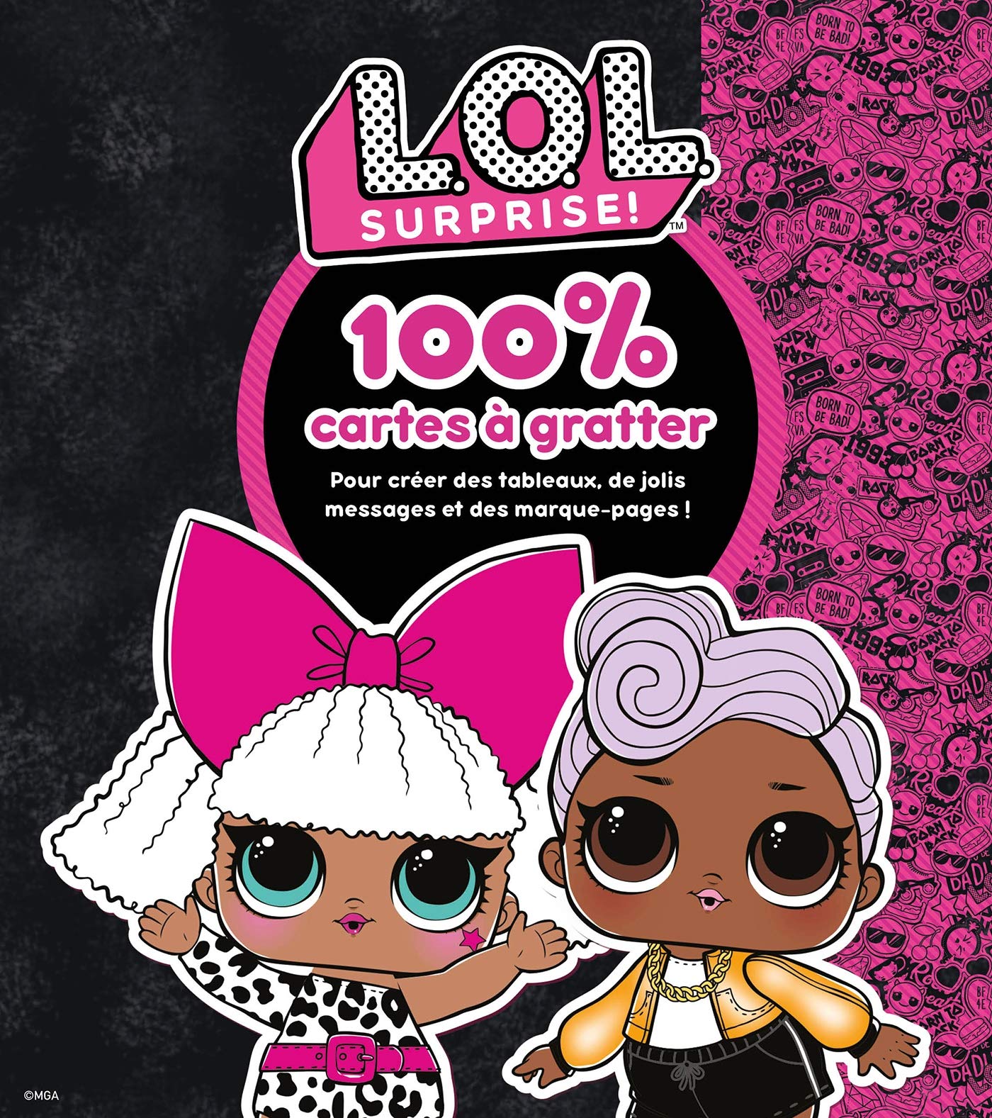 L.O.L. Surprise ! - Coffret 100 % Cartes à gratter book