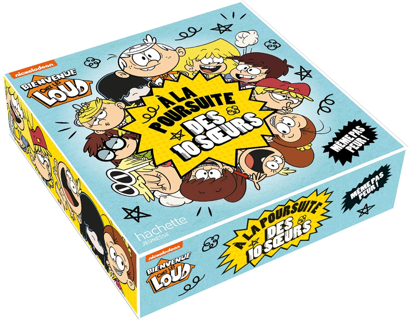 Bienvenue chez les Loud - Boîte de jeu - À la poursuite des 10 soeurs Leisure, Home & Garden