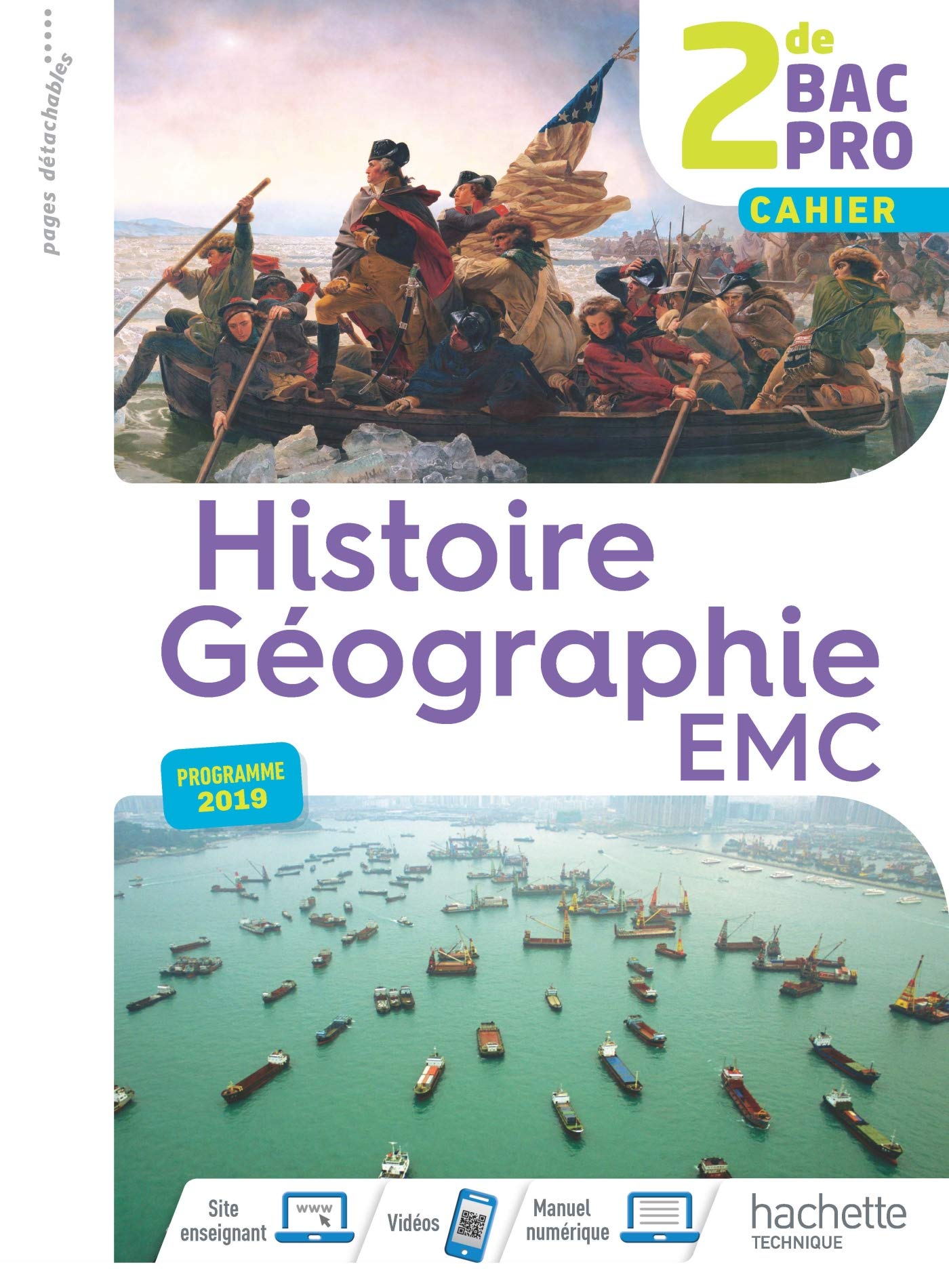 Histoire-Géographie-EMC 2de Bac Pro - Livre élève consommable - Éd. 2019: Cahier Professional & Reference Books