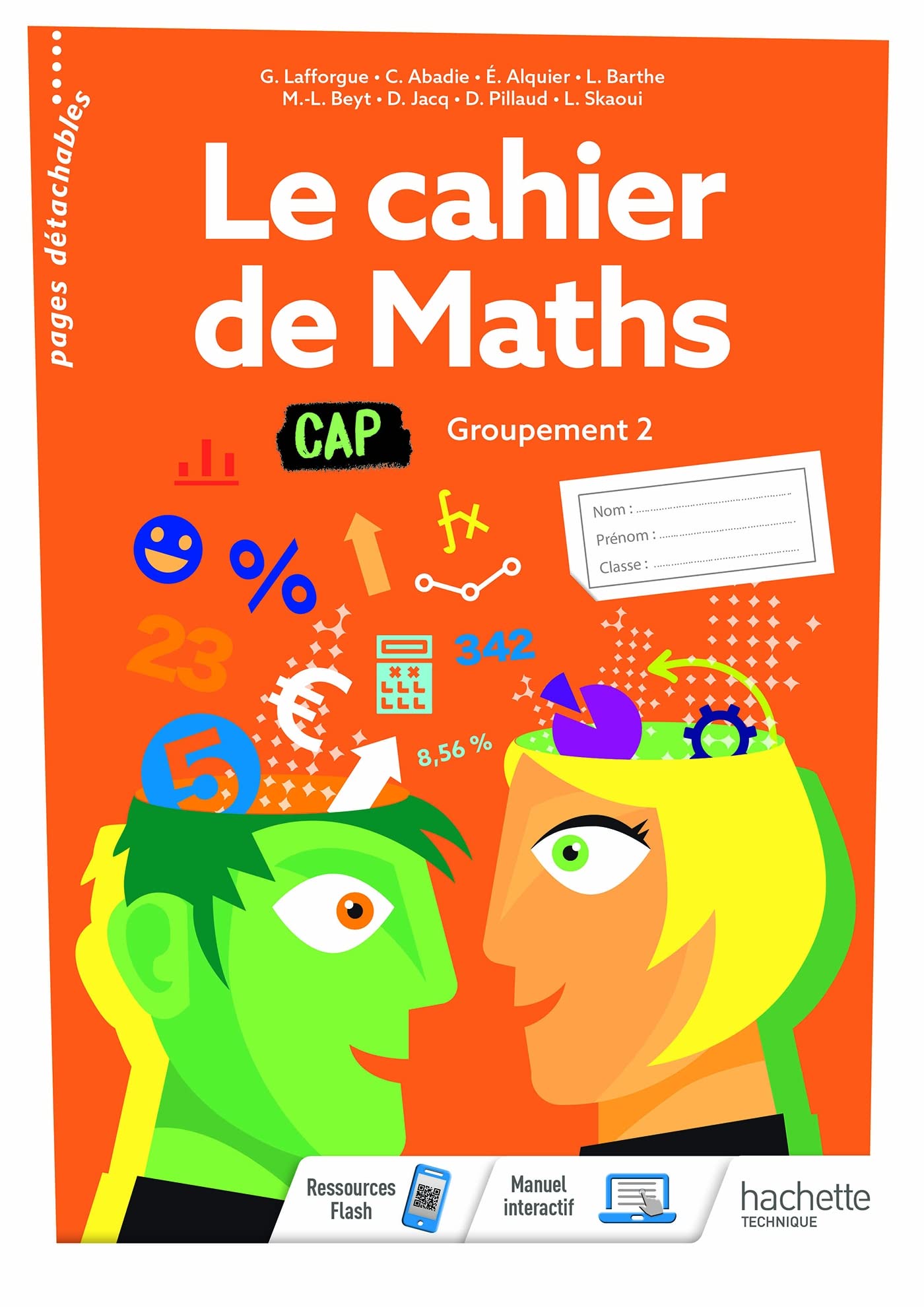 Le cahier de Maths Groupement 2 CAP - cahier de l'élève - Éd. 2020 Professional & Reference Books