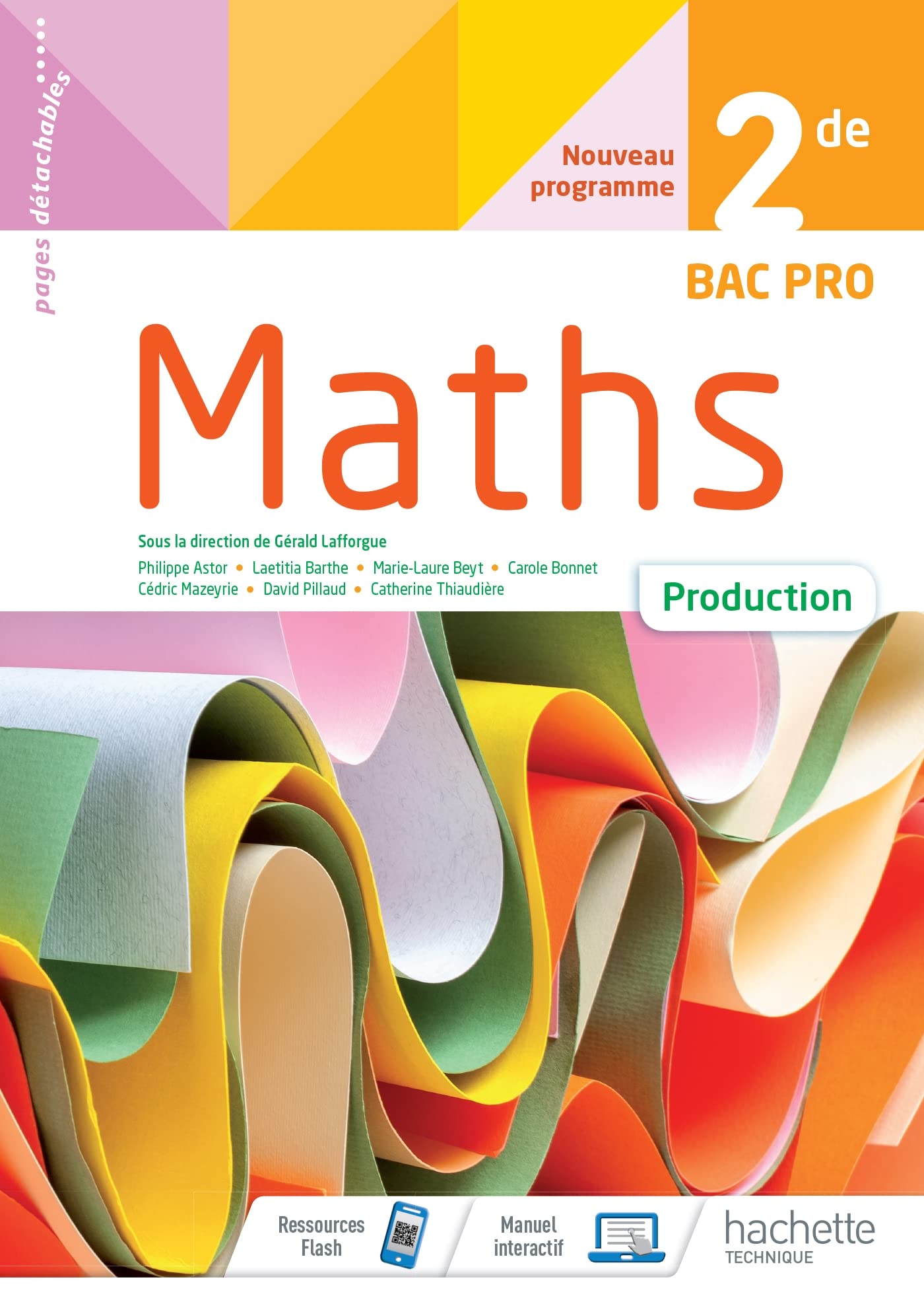 Mathématiques Production 2de BAC PRO - cahier de l'élève - Éd 2020 book