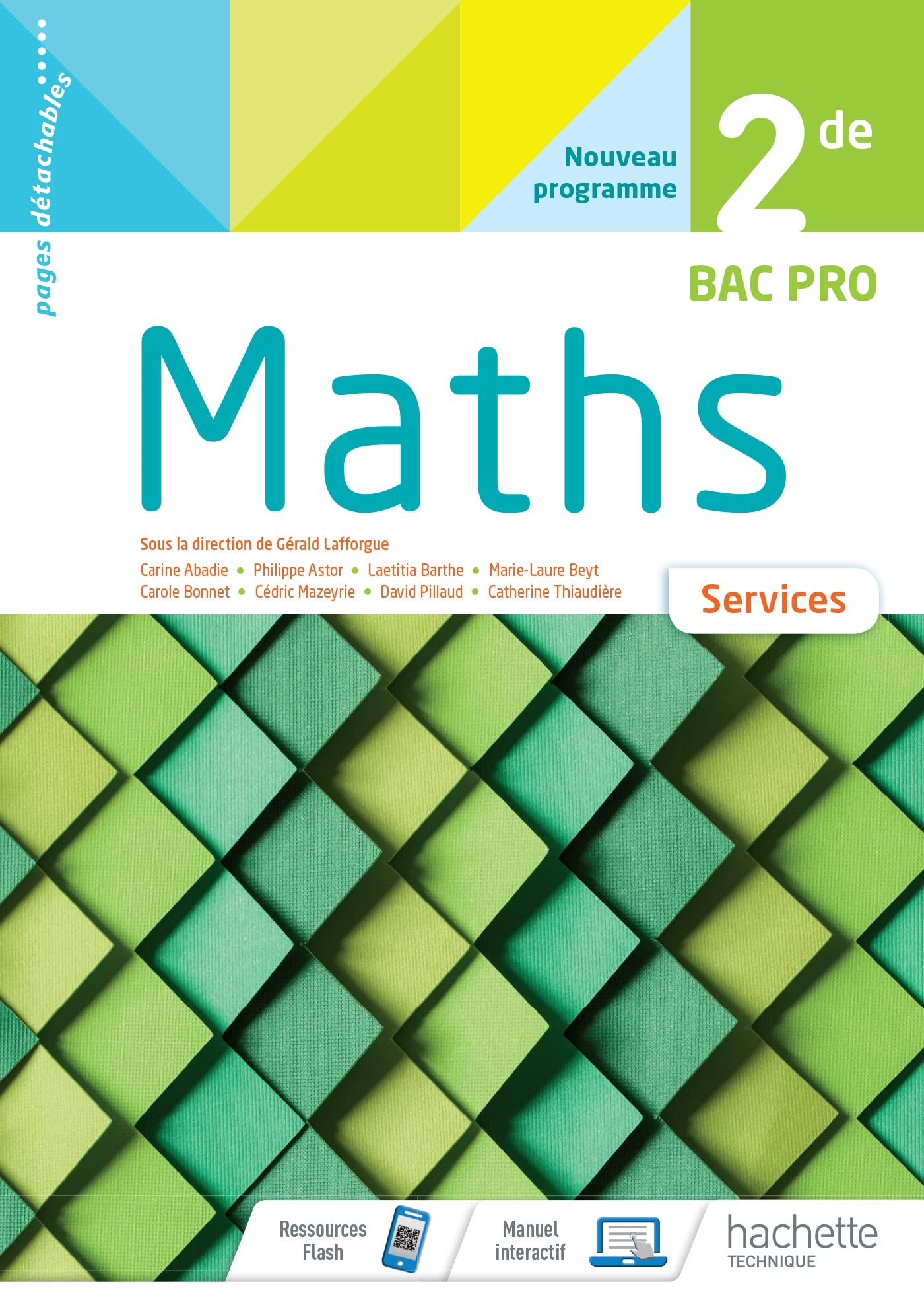 Mathématiques Services 2de Bac Pro - cahier de l'élève - Éd 2020 book