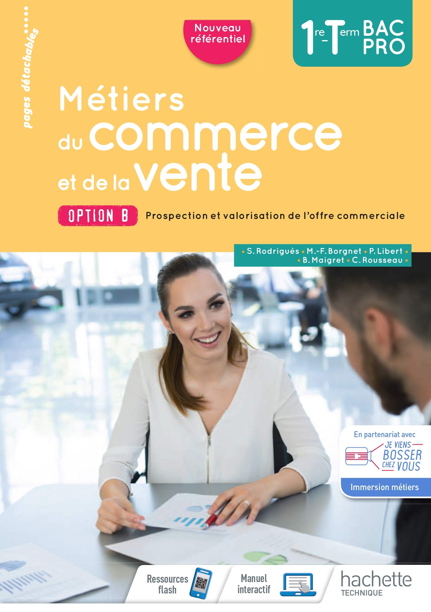 Métiers du commerce et de la vente option B 1re/Term Bac Pro - cahier de l'élève- Éd. 2020 Professional & Reference Books
