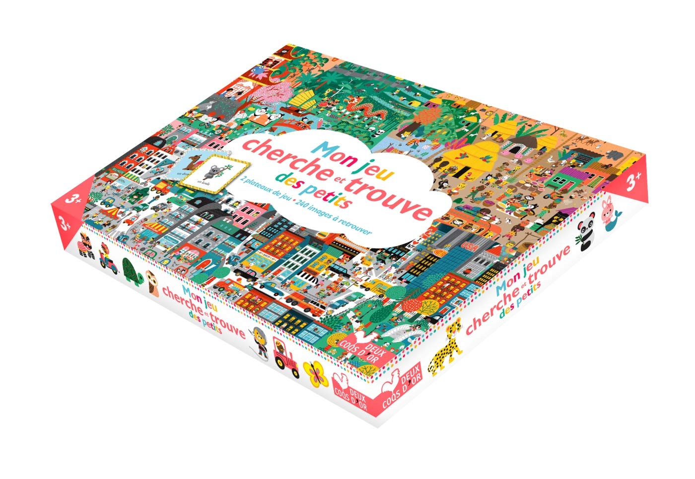 Le jeu cherche et trouve des petits - coffret avec plateau et cartes Tiptoi & Games