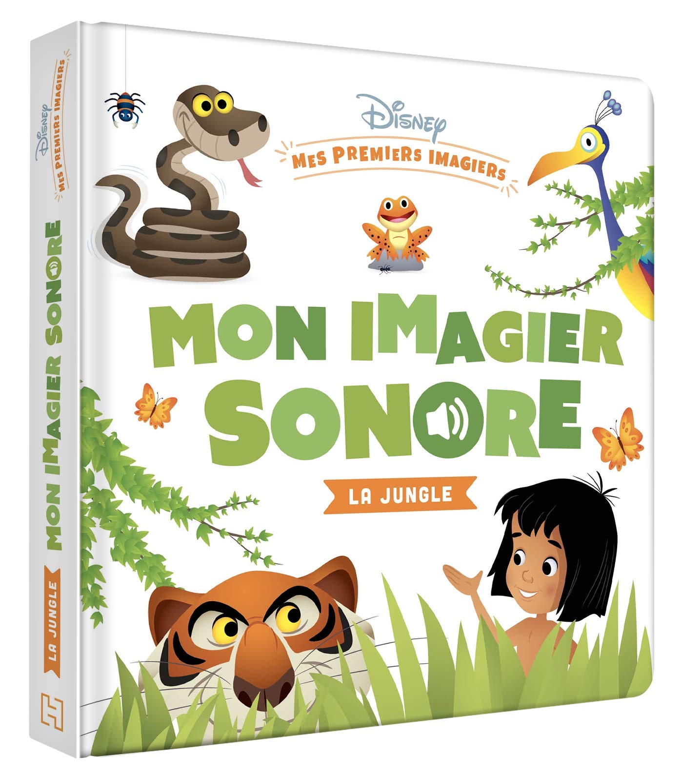 DISNEY BABY - Mes Premiers Imagiers - Mon Imagier Sonore - La jungle book