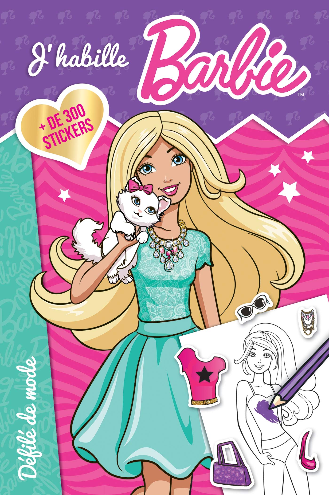 J'habille Barbie / Défilé de mode: Plus de 300 stickers Non-fiction