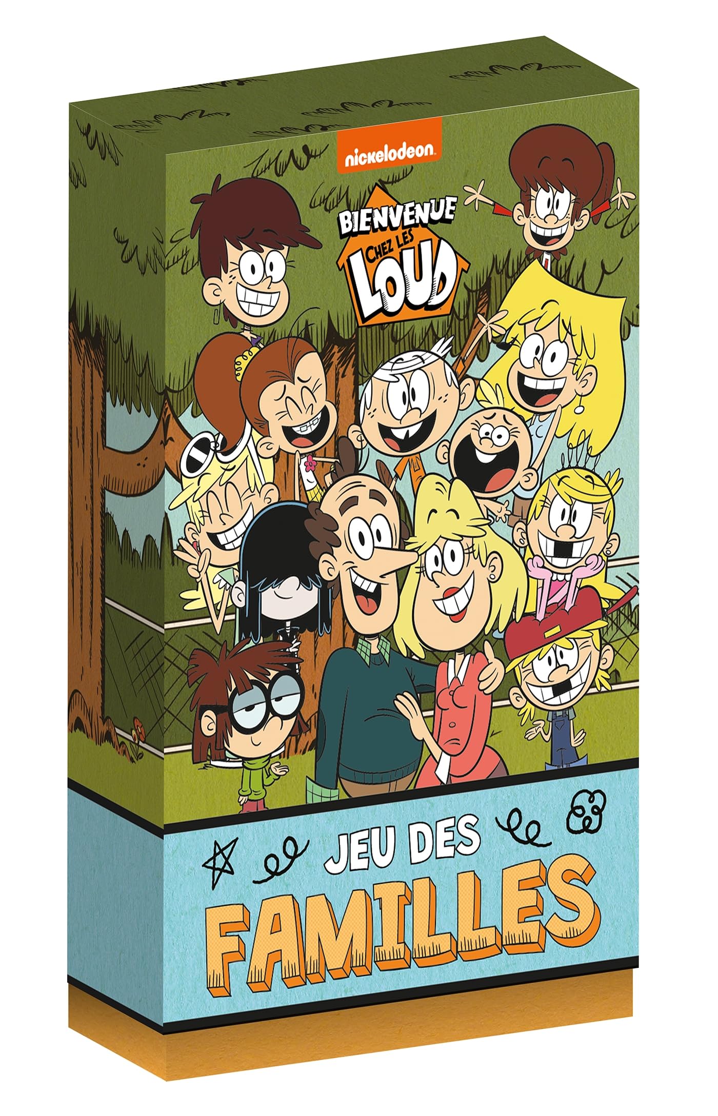 Bienvenue chez les Loud - Boîte de cartes 7 familles Leisure & Fun