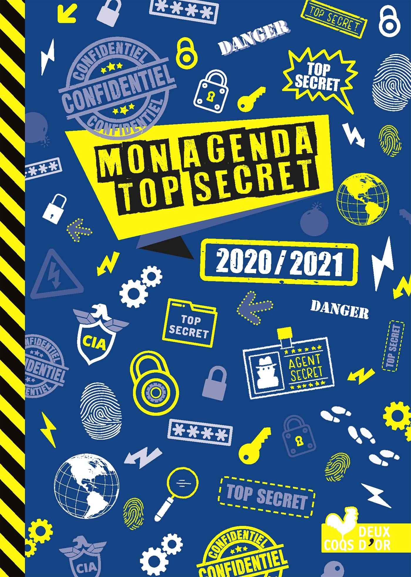 Mon agenda top secret. Edition 2020-2021 book