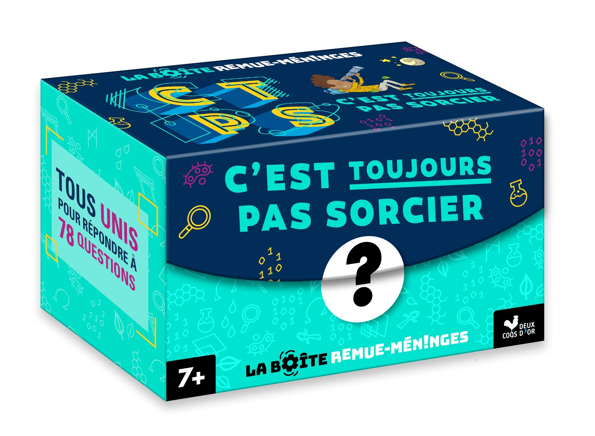 Boite remue-méninges - C'est toujours pas sorcier - boîte avec cartes Non-fiction