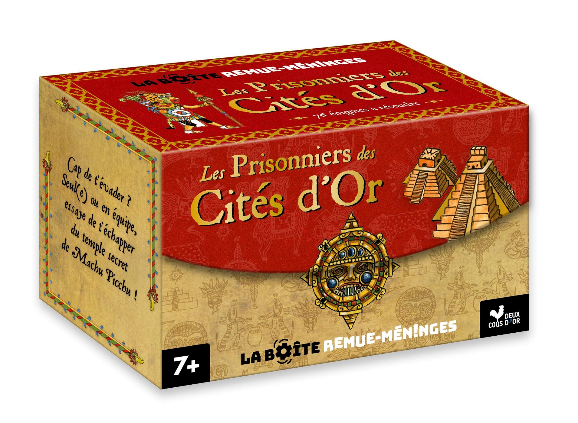 La boite remue-méninges - Enigmes des cités d'or - boîte avec cartes Non-fiction