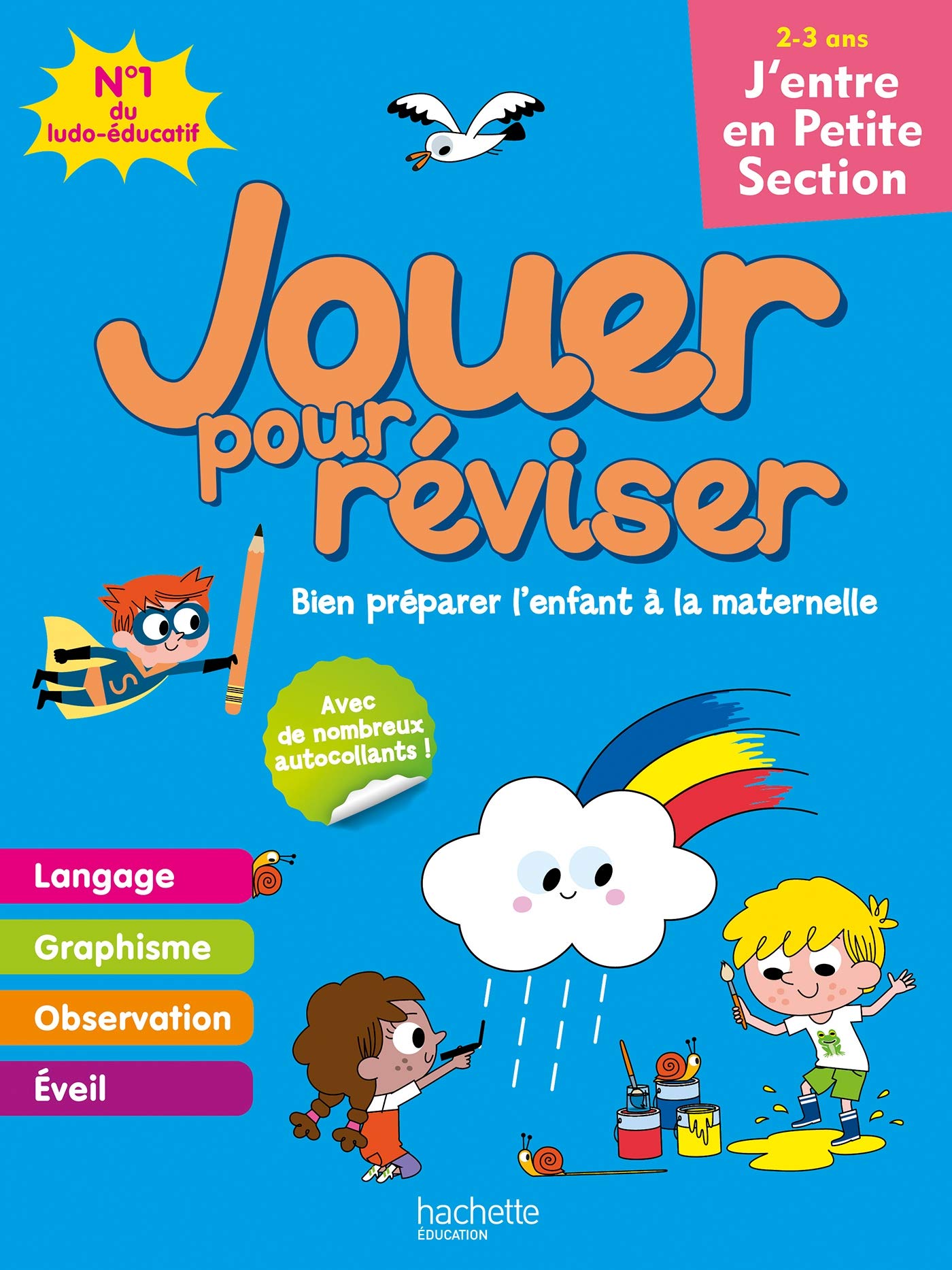 Jouer pour réviser - J'entre en Petite Section - Cahier de vacances 2024 Mathematics