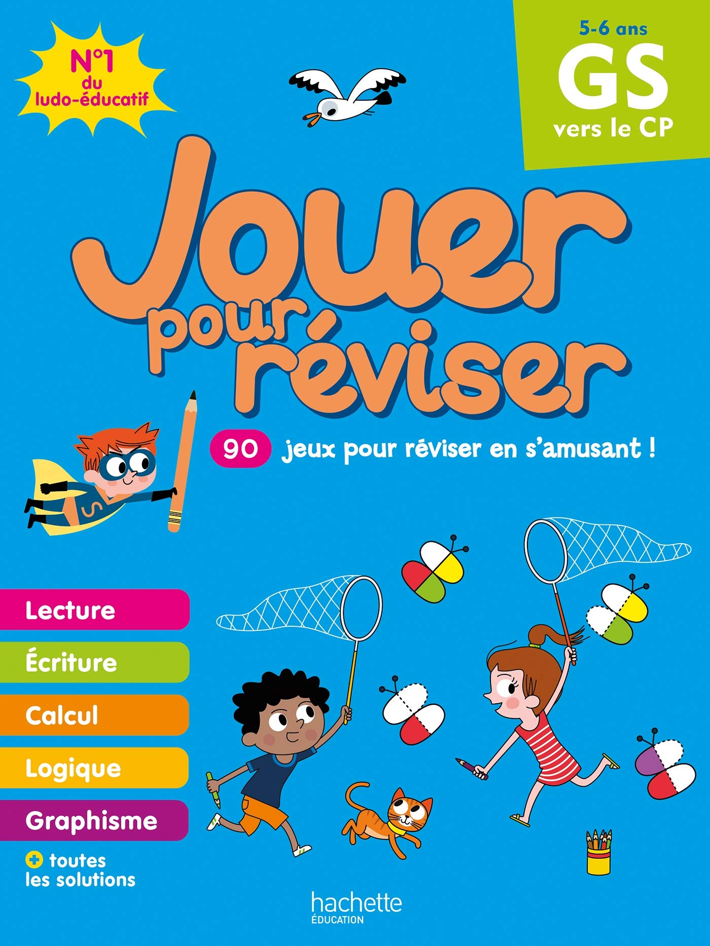 Jouer pour réviser - De la Grande Section au CP - Cahier de vacances 2024 book