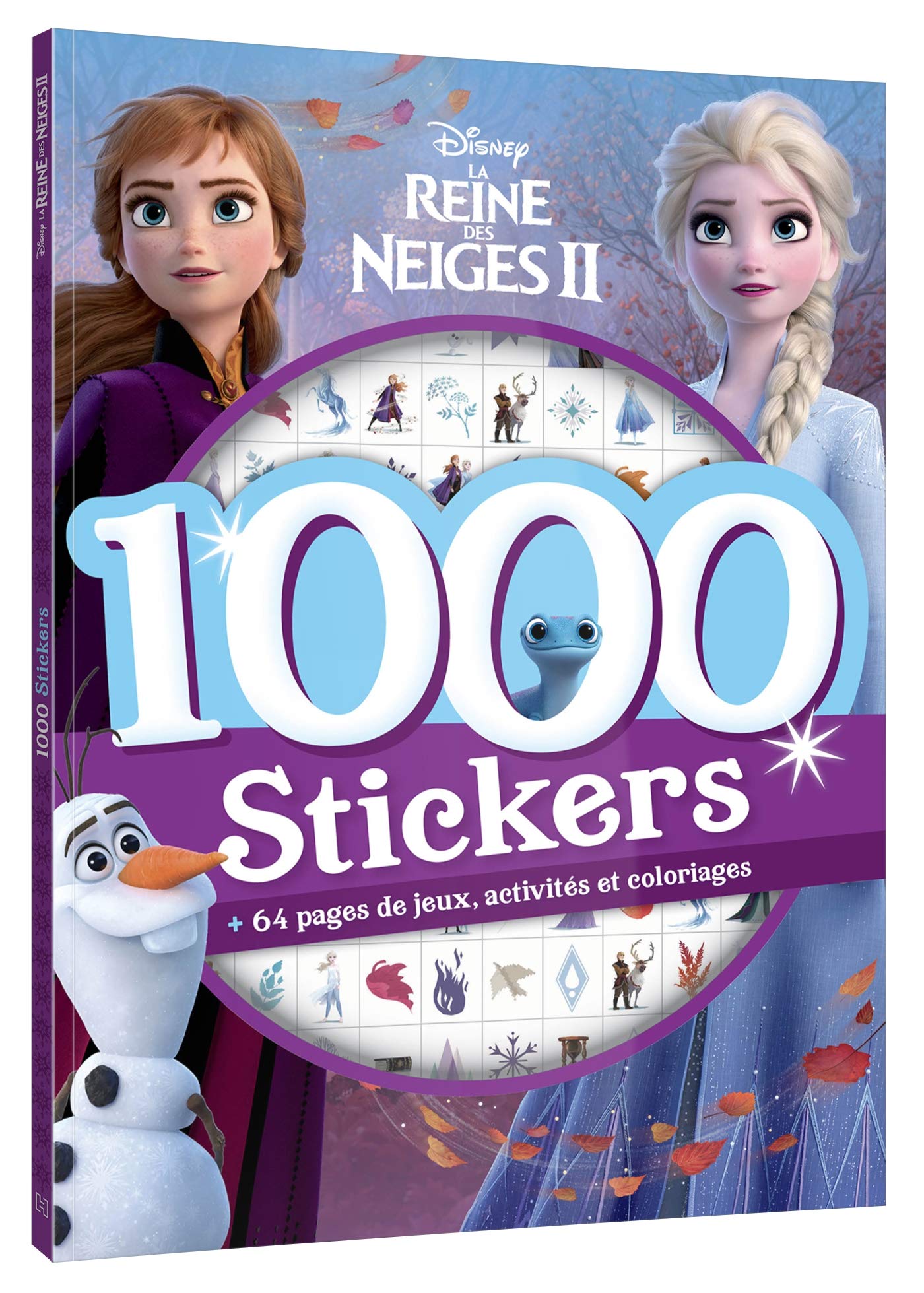 LA REINE DES NEIGES 2 - 1000 stickers - Disney book