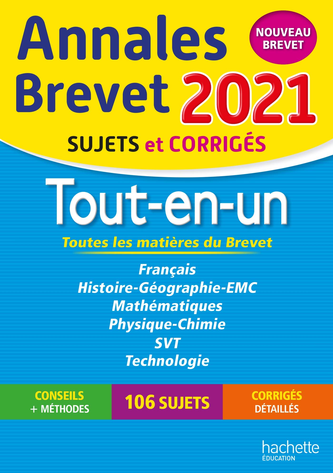 Annales Brevet 2021 Tout-en-Un Non-fiction