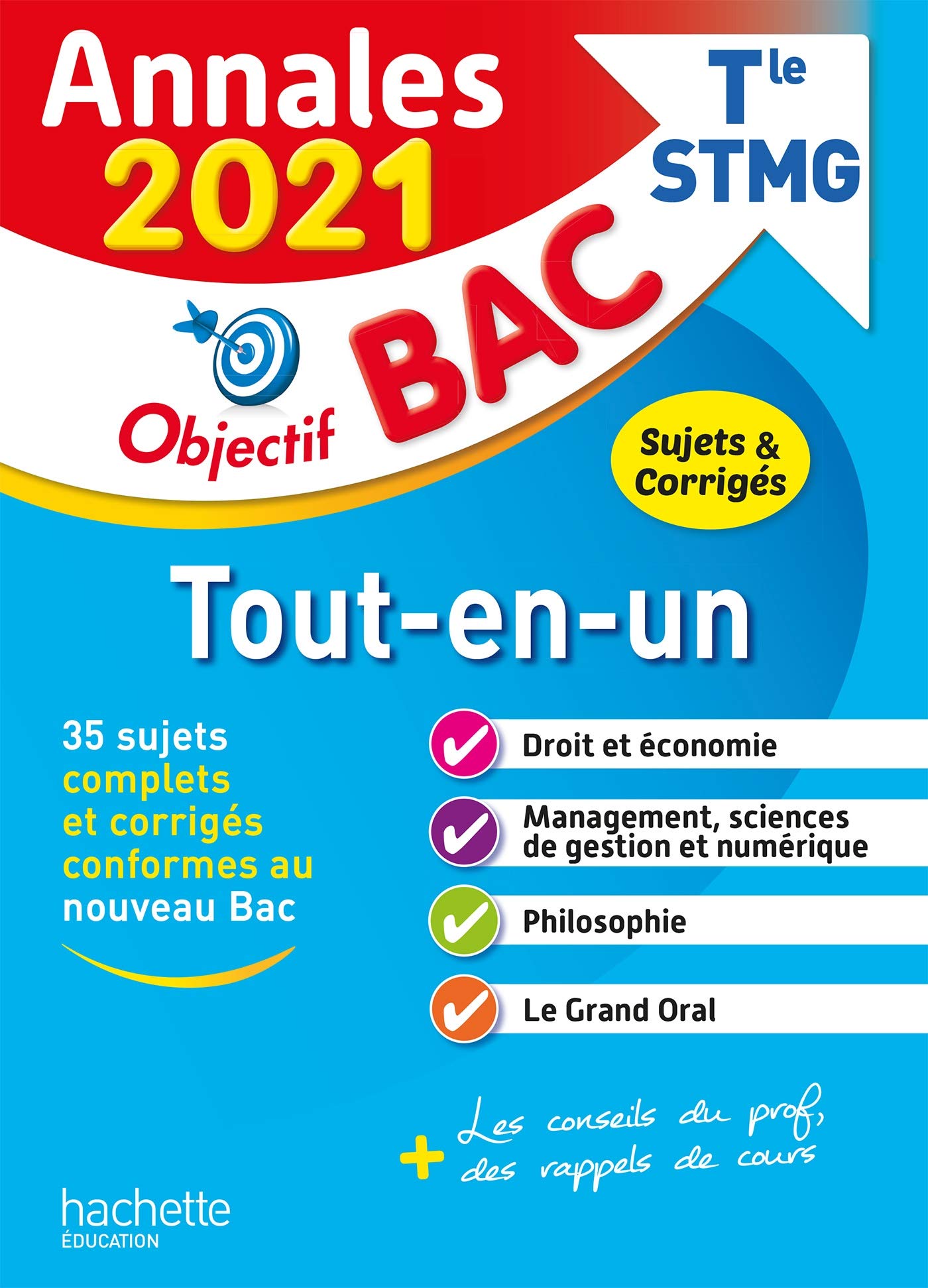 Annales Bac 2021 Tout-En-Un Bac STMG (CONTRÔLE CONTINU + ENSEIGNEMENT DE SPECIALITE) Non-fiction
