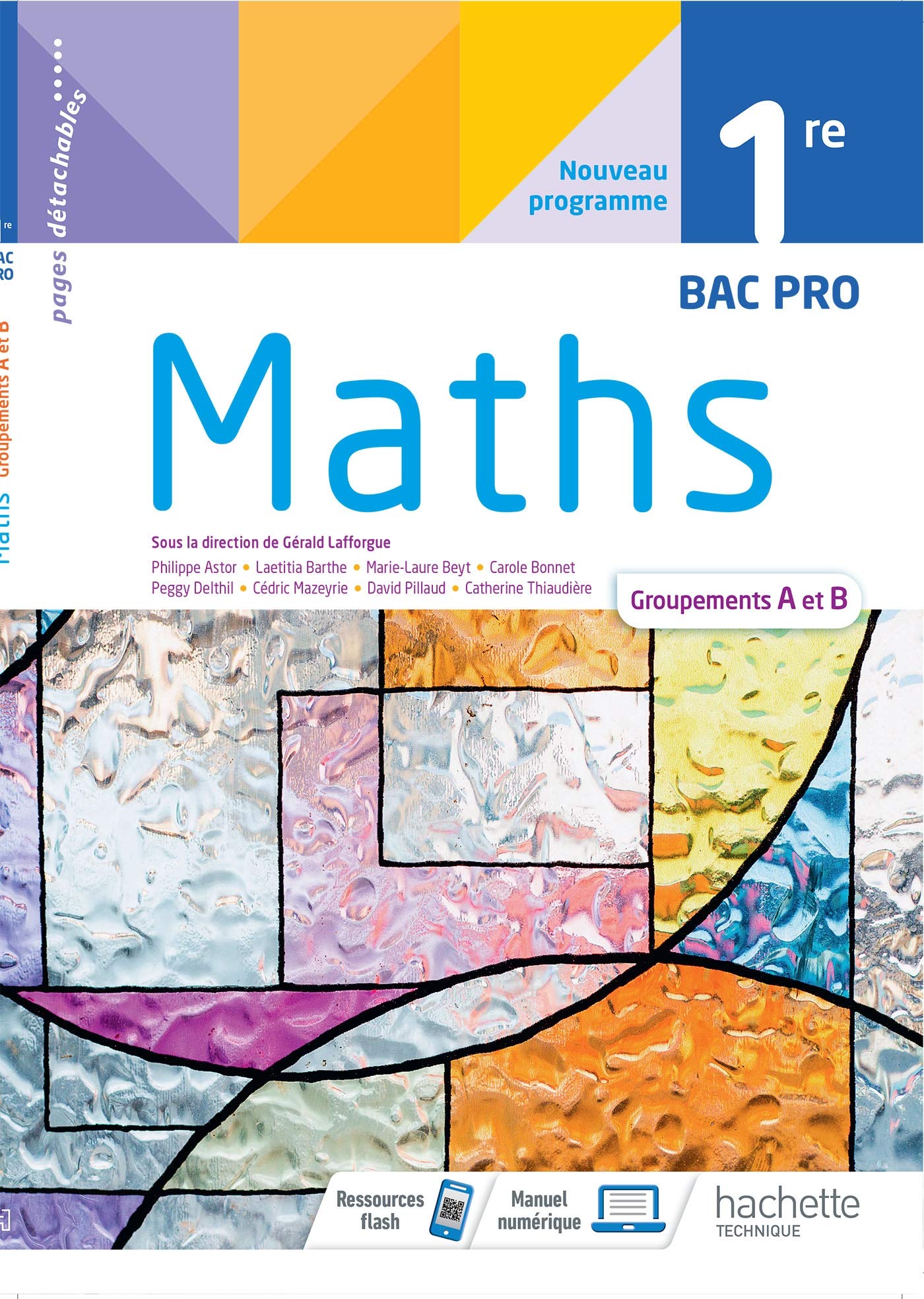 Mathématiques 1ère Bac Pro groupements A et B - cahier de l'élève - Éd. 2021 Professional & Reference Books
