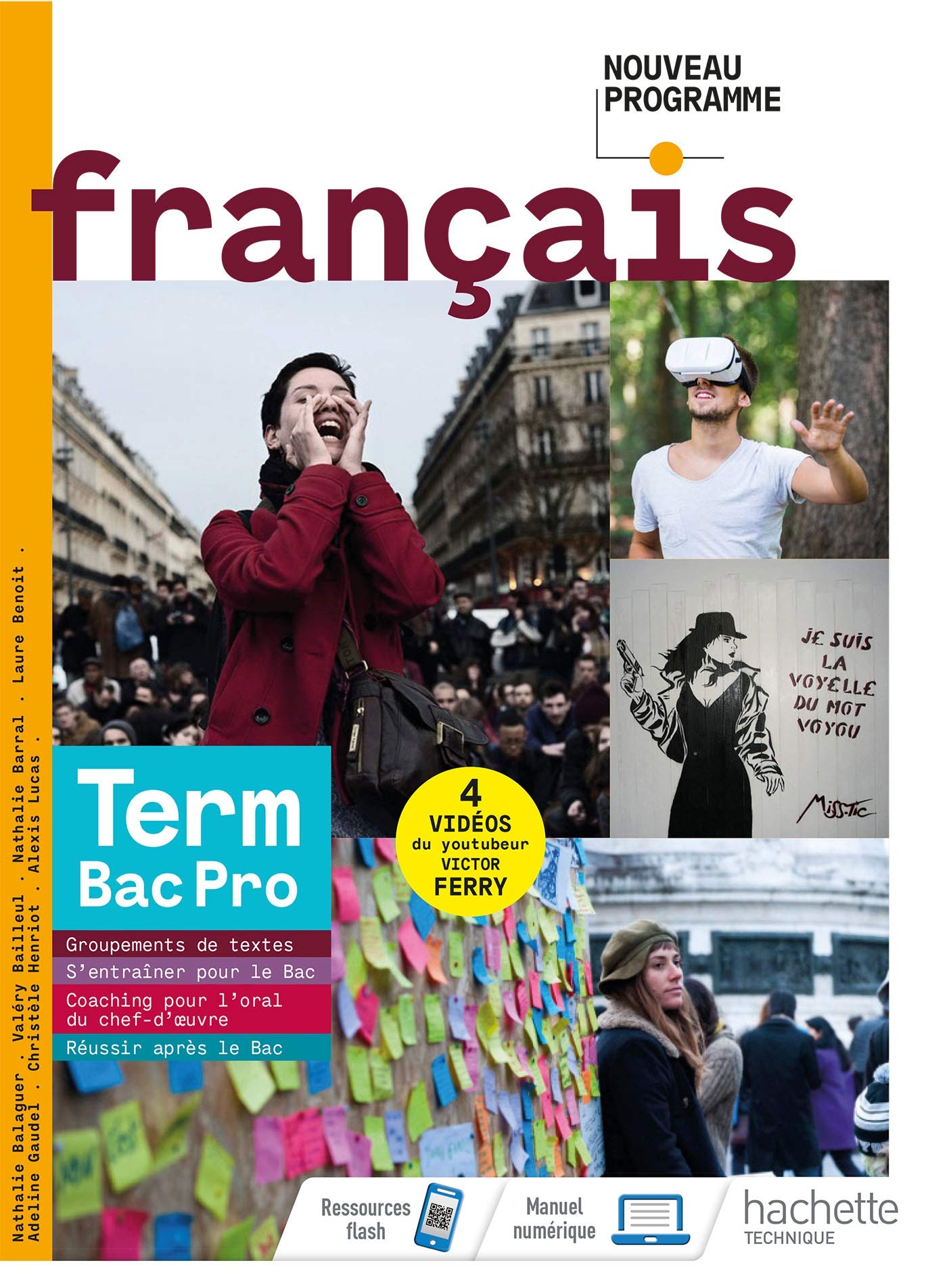 Français terminale Bac Pro - livre élève - Éd. 2021 Professional & Reference Books