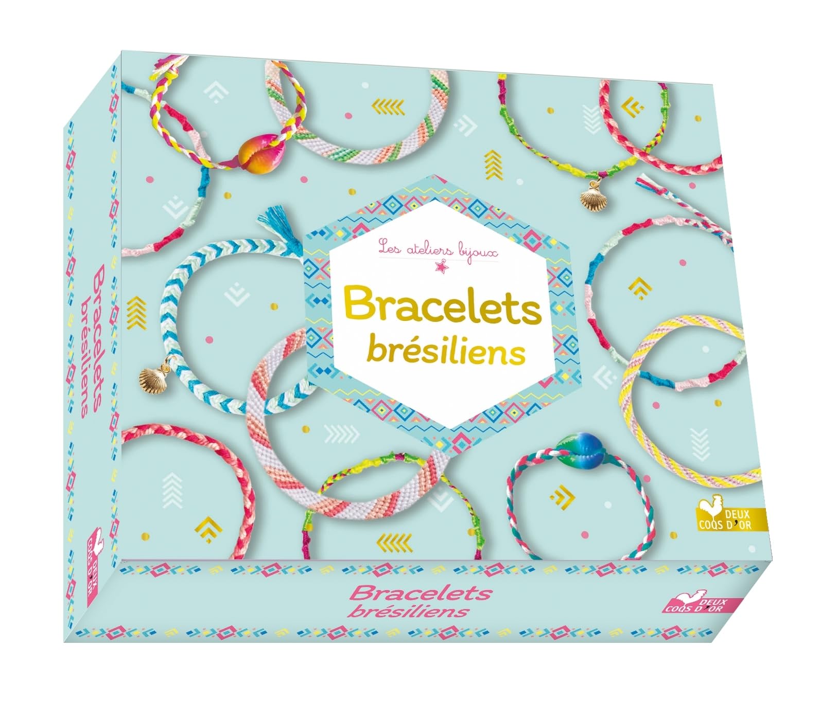 Mes bracelets brésiliens - coffret avec accessoires book