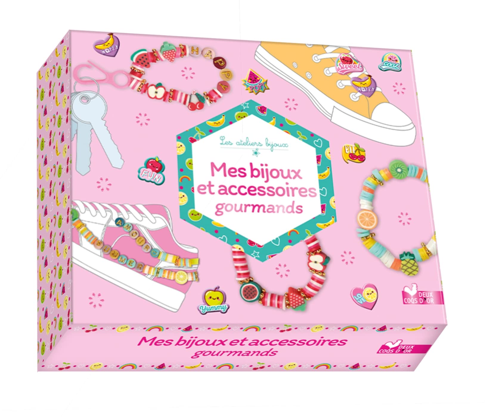 Mes bijoux et accessoires gourmands - coffret avec accessoires book