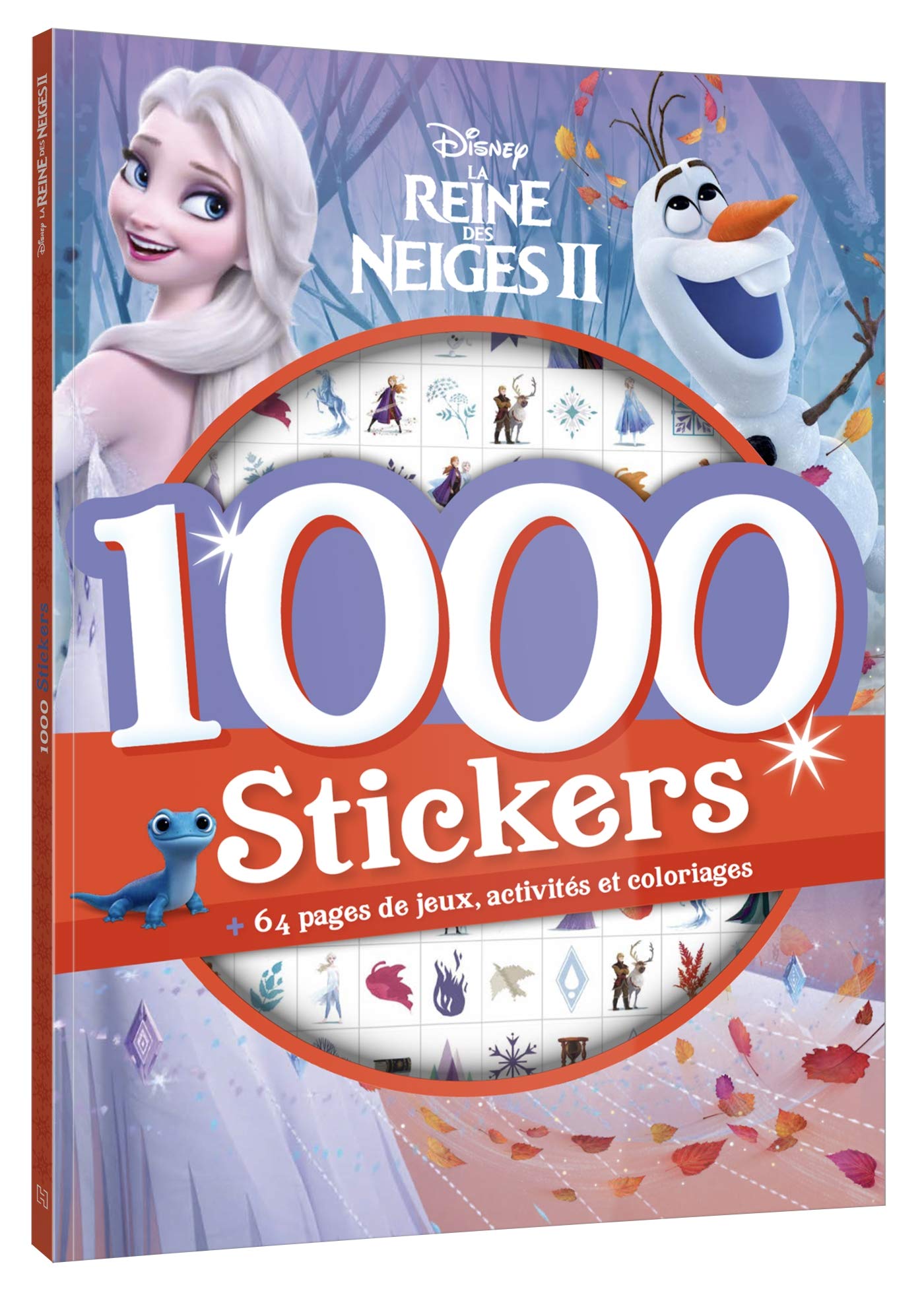 LA REINE DES NEIGES 2 - 1000 stickers - Féerie de l'hiver - Disney book