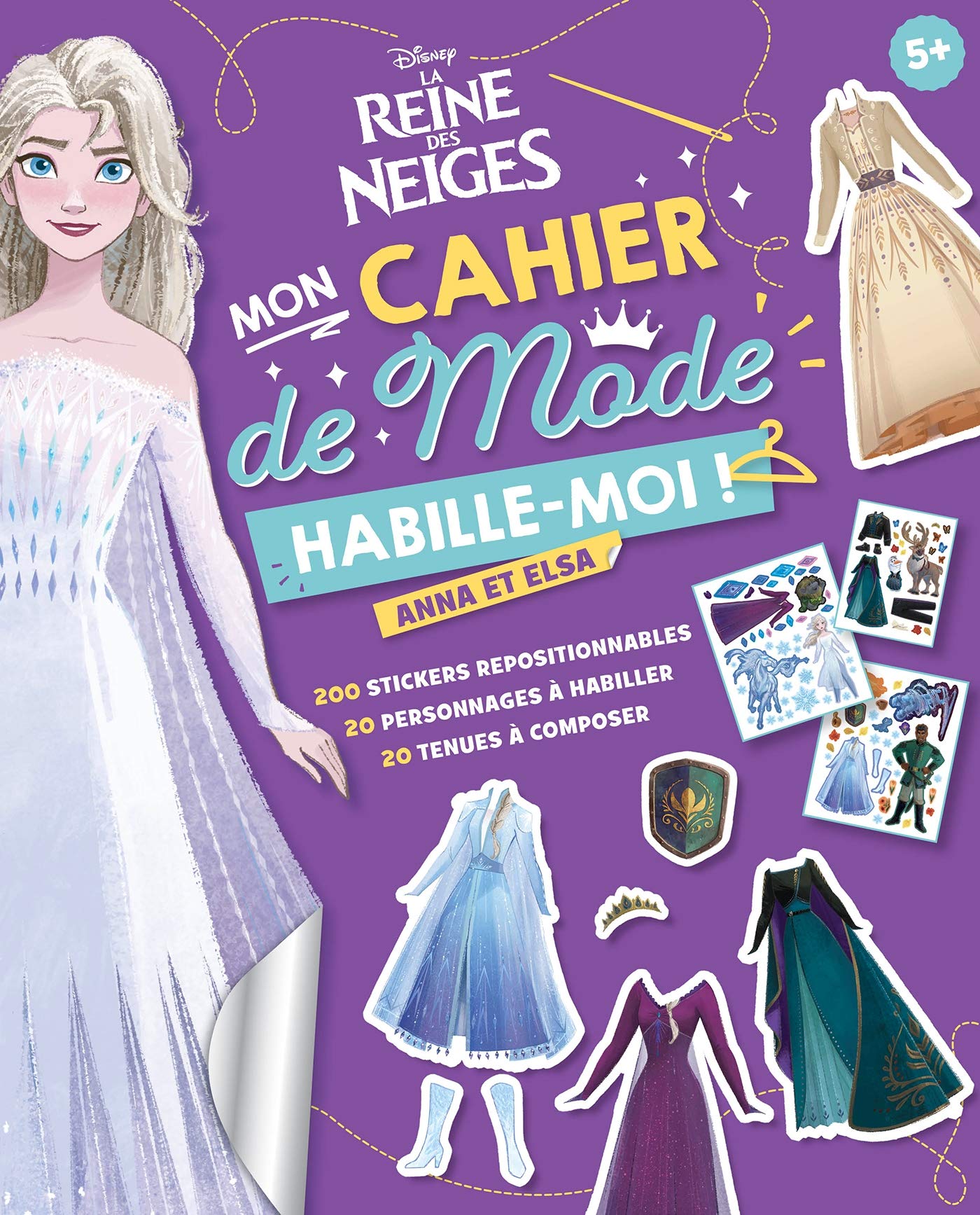 LA REINE DES NEIGES 2 - Habille-moi ! - Anna et Elsa - Disney: La Reine des Neiges II Tiptoi & Games