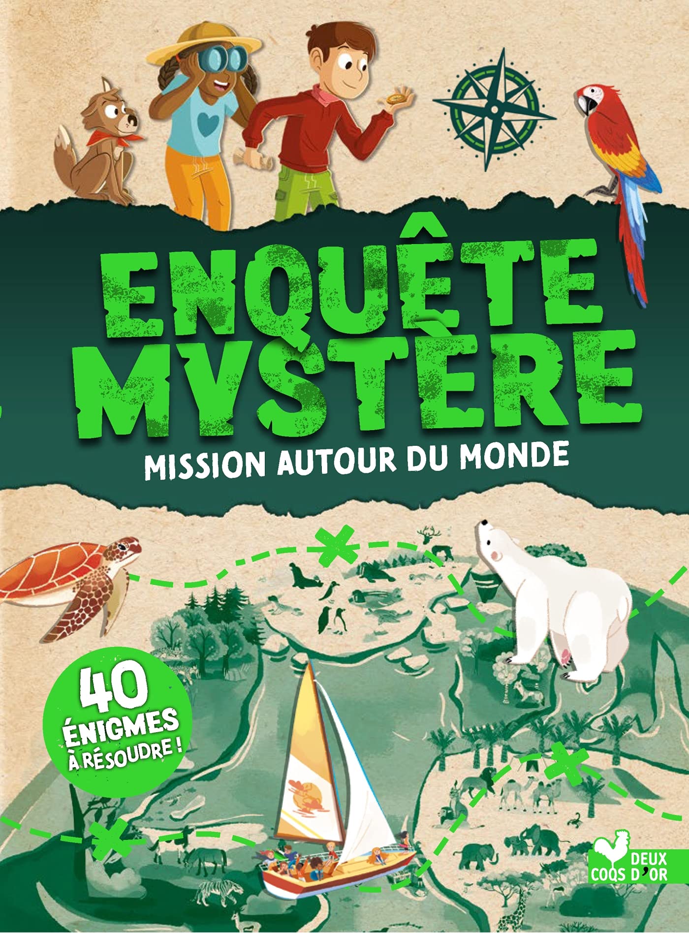 Enquête Mystère - Mission autour du monde Tiptoi & Games