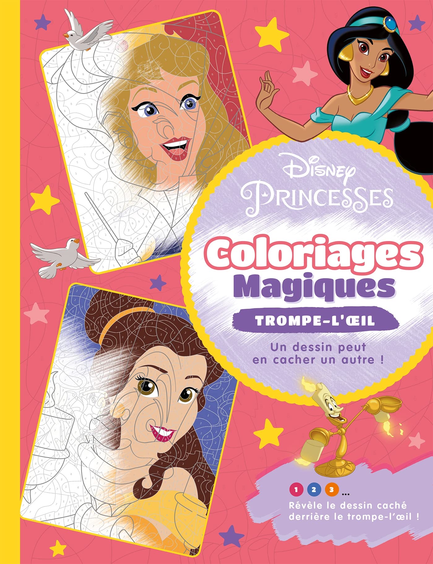DISNEY PRINCESSES - Coloriages Magiques - Trompe-l'oeil Tiptoi & Games
