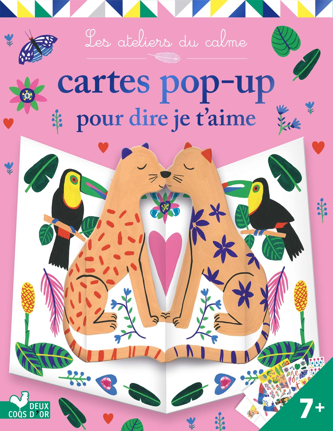 Cartes pop-up pour dire je t'aime - pochette avec accessoires Non-fiction