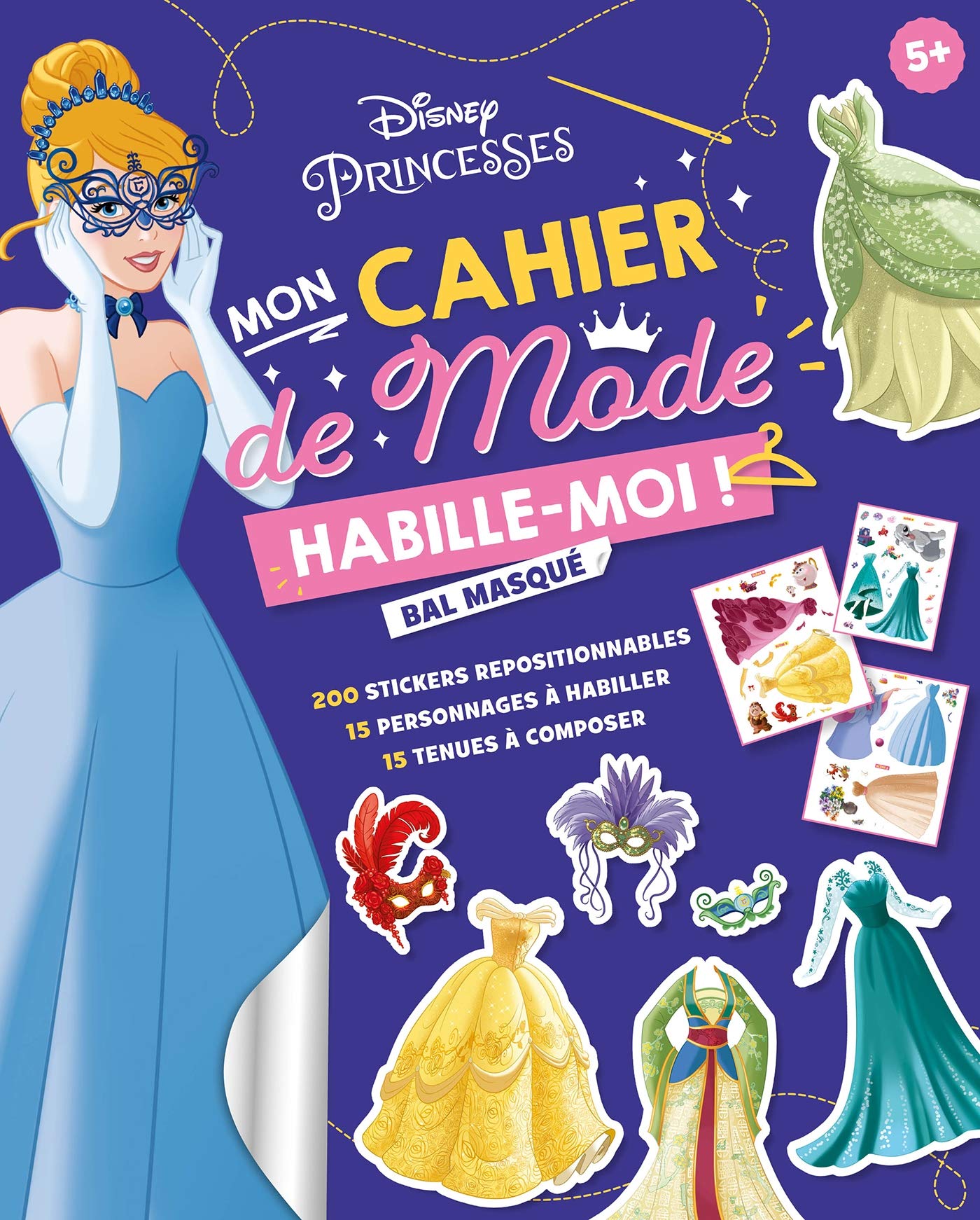 DISNEY PRINCESSES - Habille-moi ! - Bal masqué Tiptoi & Games
