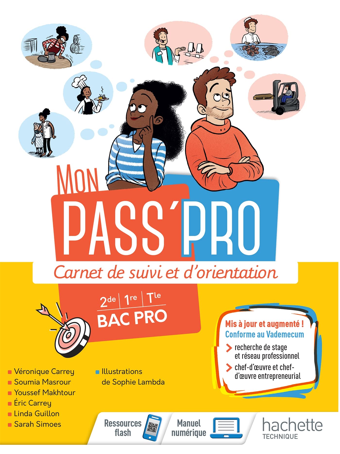 Pass'Pro nouvelle édition - cahier de l'élève - Éd. 2021: Carnet de suivi et d'orientation Bac Pro 2de/1re/Tle Professional & Reference Books