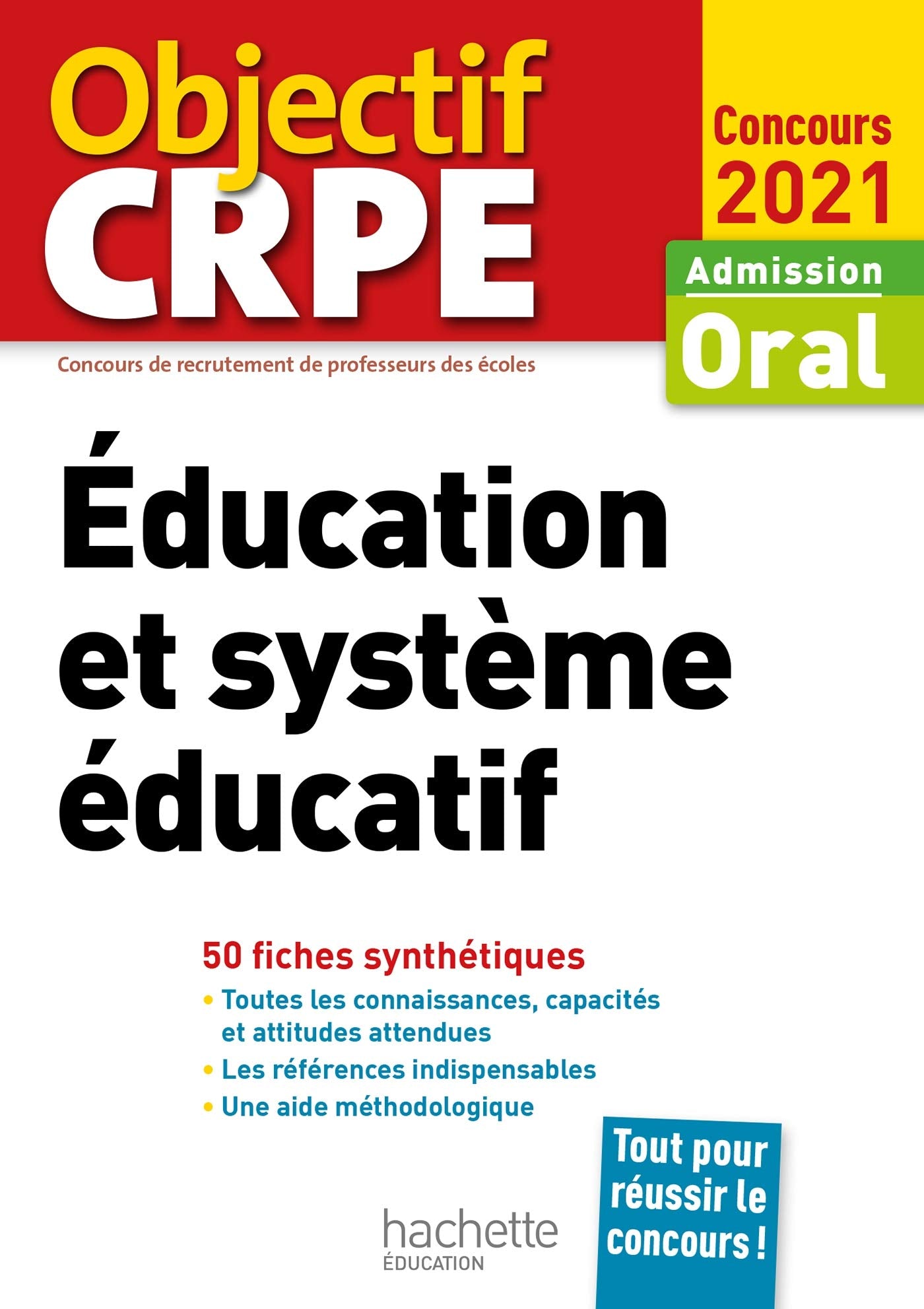 Objectif CRPE en fiches : Éducation et système éducatif - Concours 2021 book
