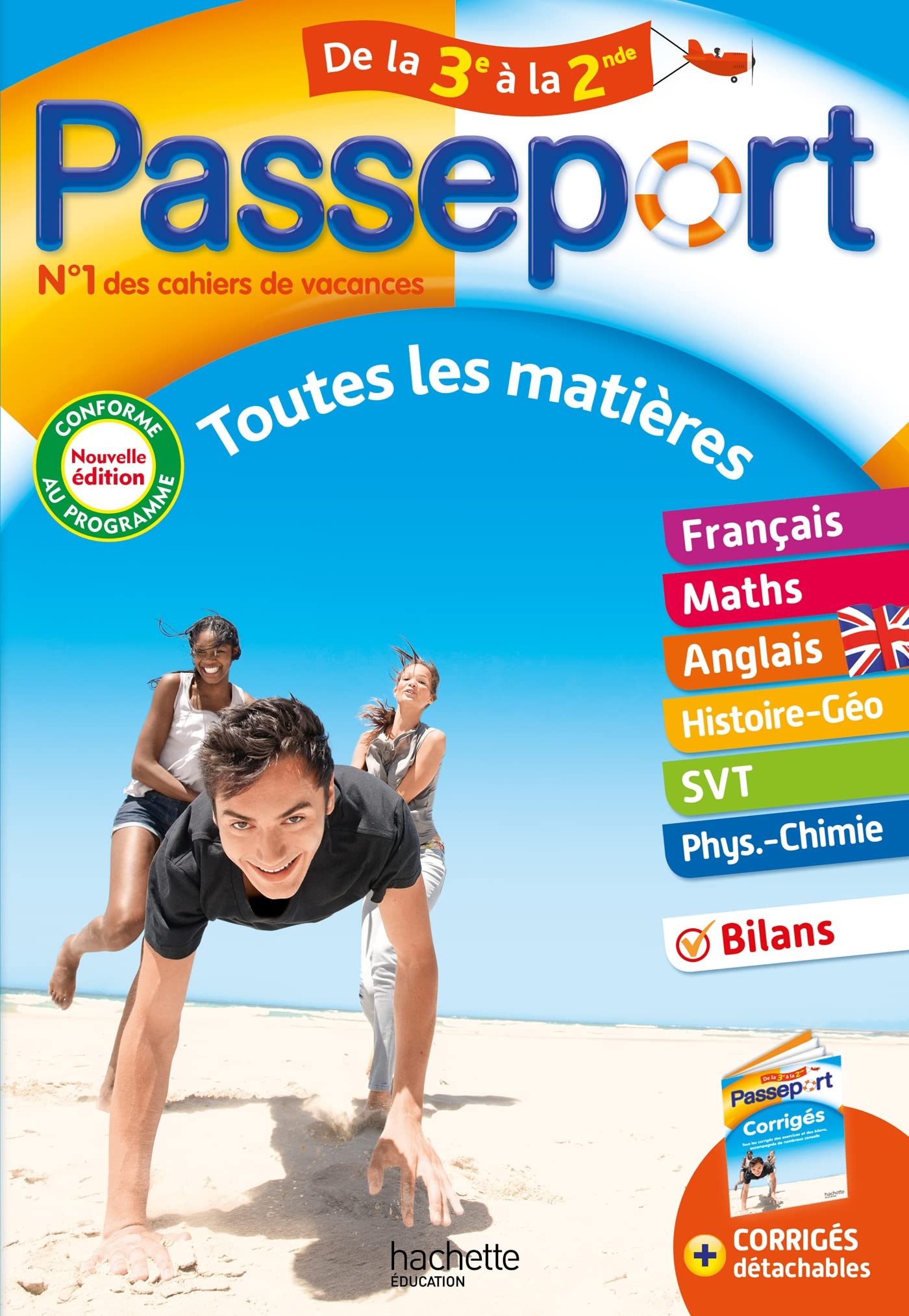 Passeport - Toutes les matières - De la 3e à la 2nde - Cahier de vacances 2024 Professional & Reference Books