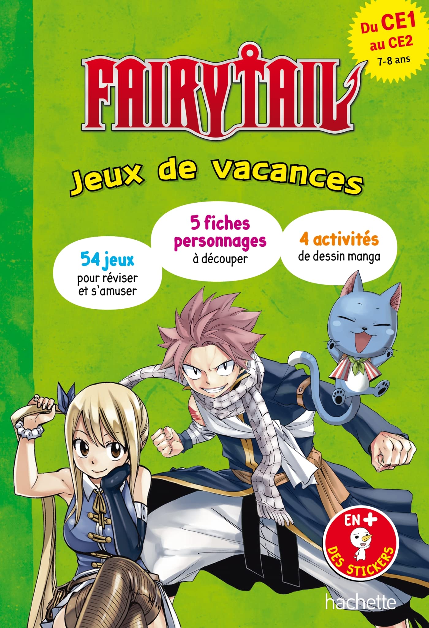 Fairy Tail - Jeux de vacances 2026 - Du CE1 au CE2 Manga
