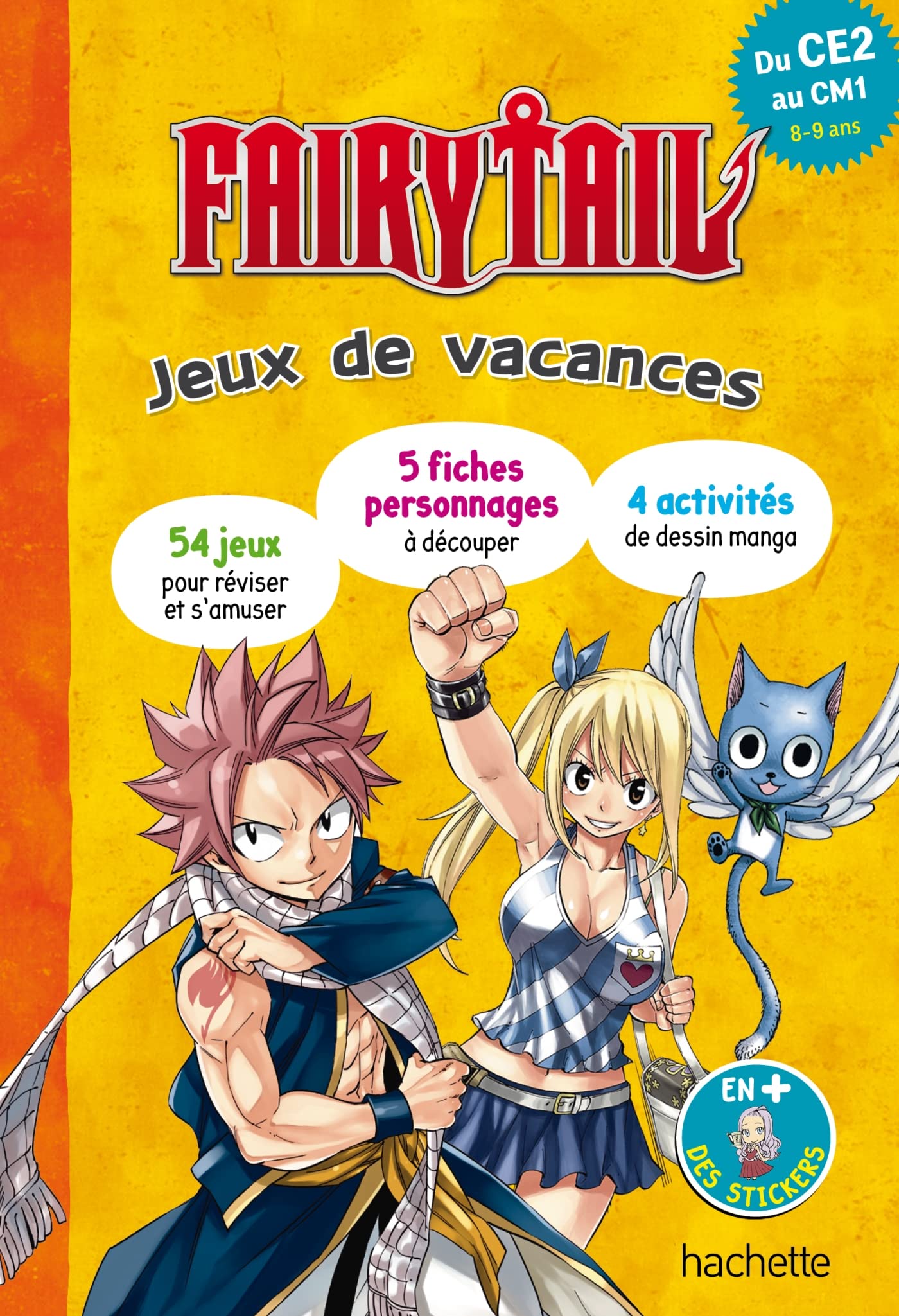 Fairy Tail - Jeux de vacances 2026 - Du CE2 au CM1 Manga