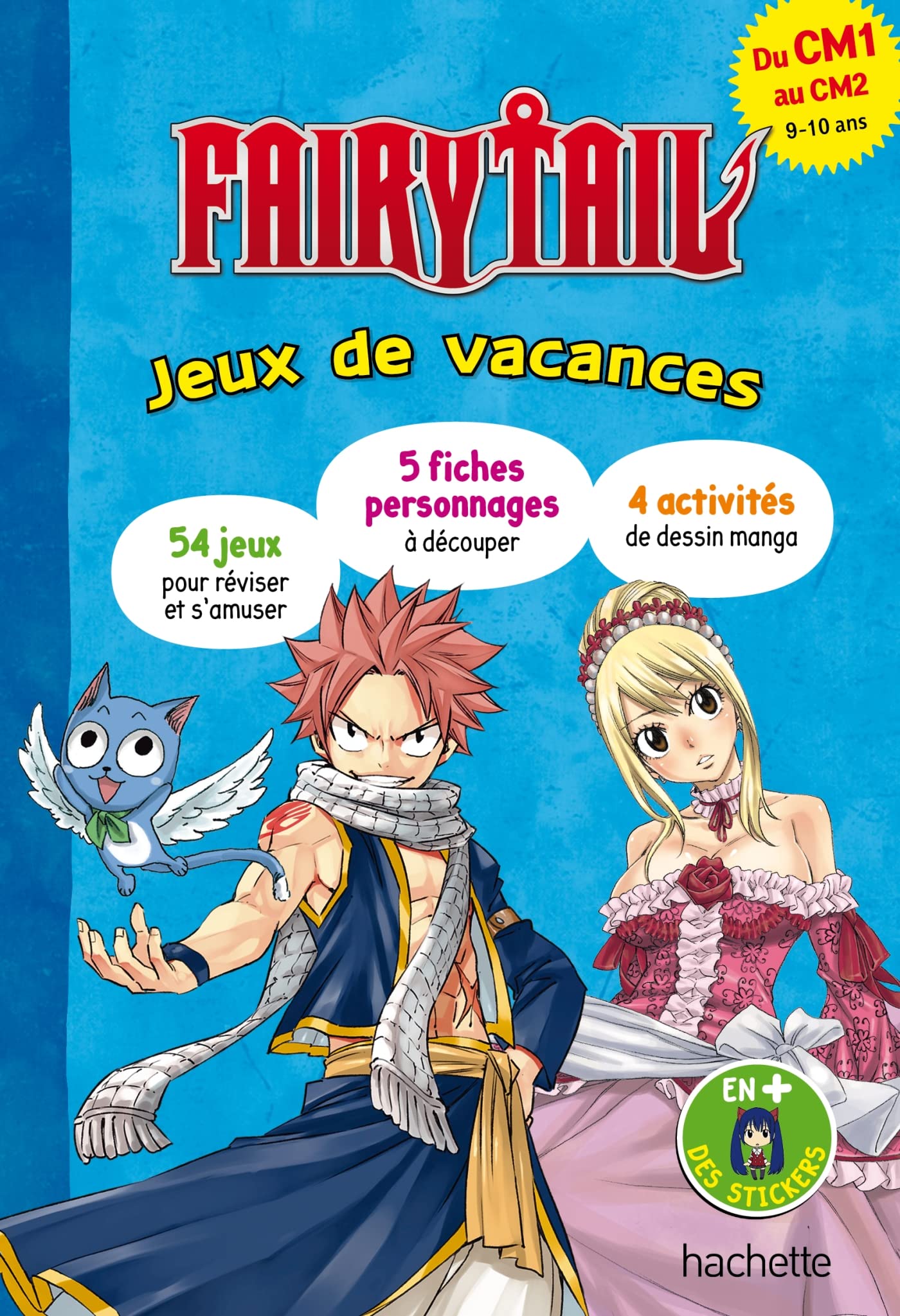 Fairy Tail - Jeux de vacances 2026 - Du CM1 au CM2 Manga
