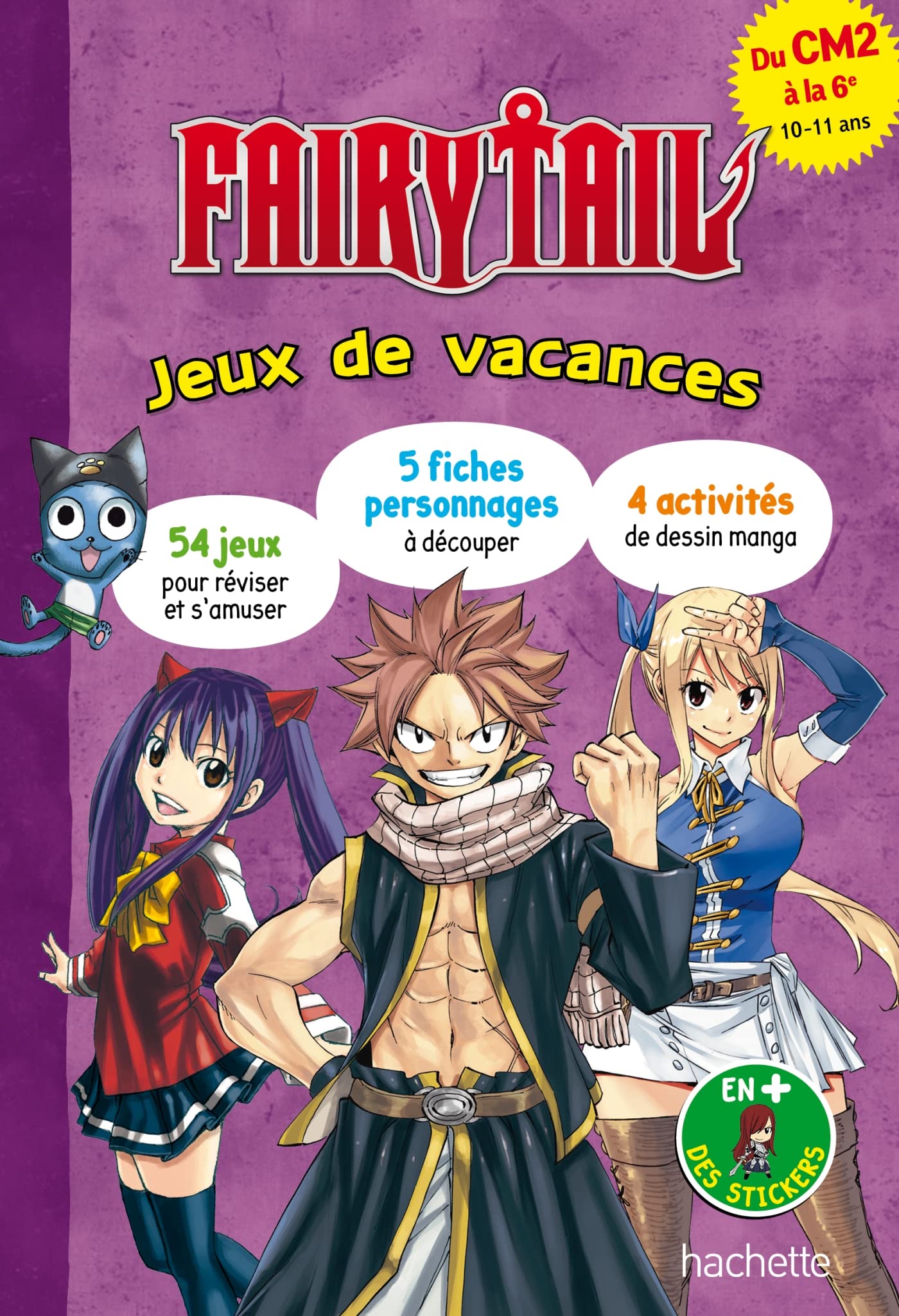 Fairy Tail - Jeux de vacances 2026 - Du CM2 à la 6e Manga