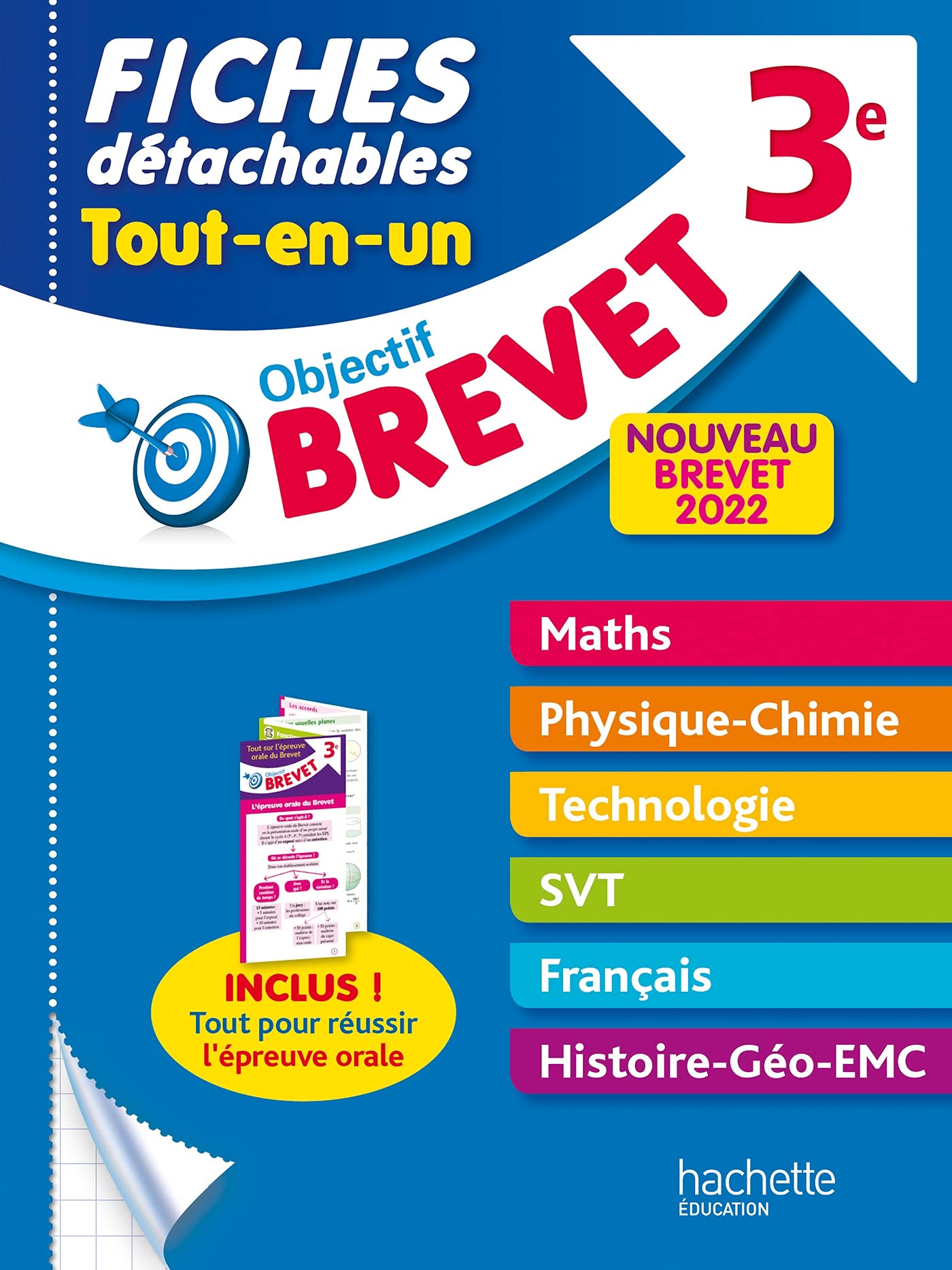 Objectif Brevet Fiches Tout-en-un 2022 Professional & Reference Books