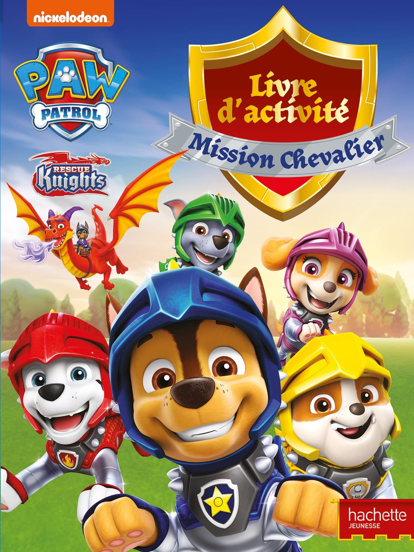 La Pat' Patrouille - Livre d'activités - Mission chevaliers Tiptoi & Games