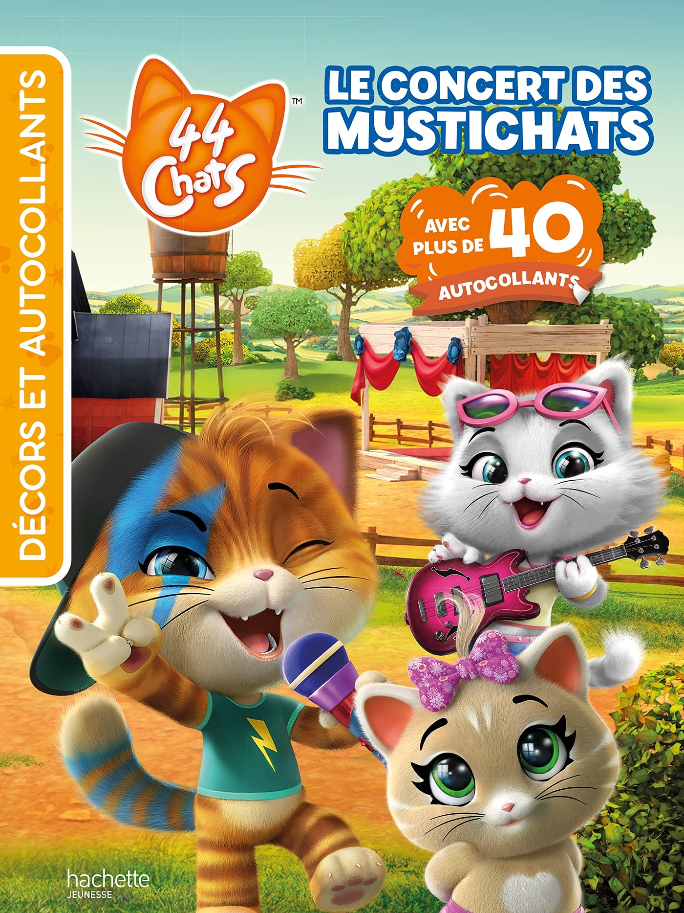 Product Image: 44 Chats-Mon livre d'autocollants