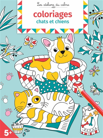 Product Image: Coloriages chats et chiens