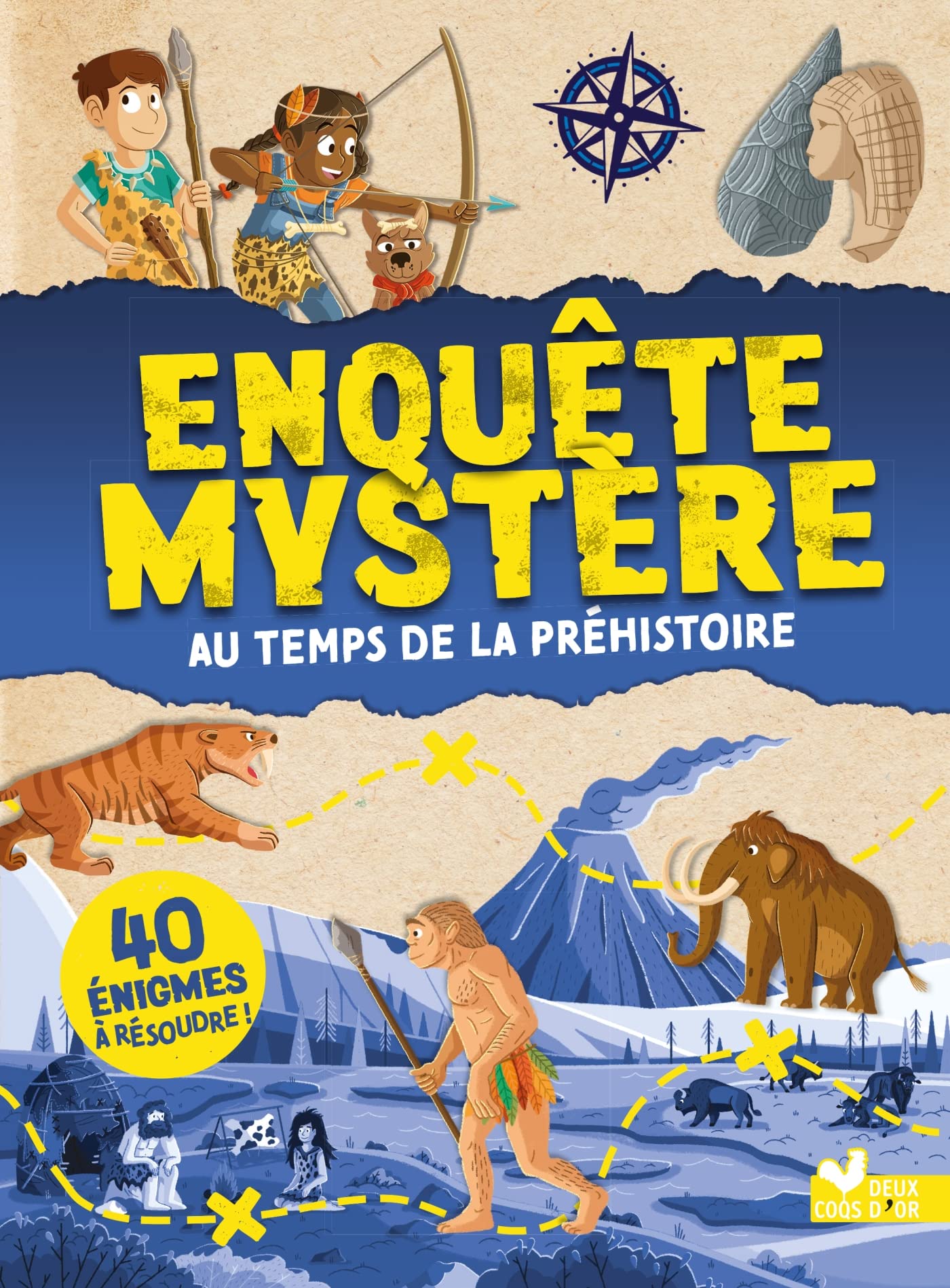 Enquête mystère - au temps de la Préhistoire Tiptoi & Games