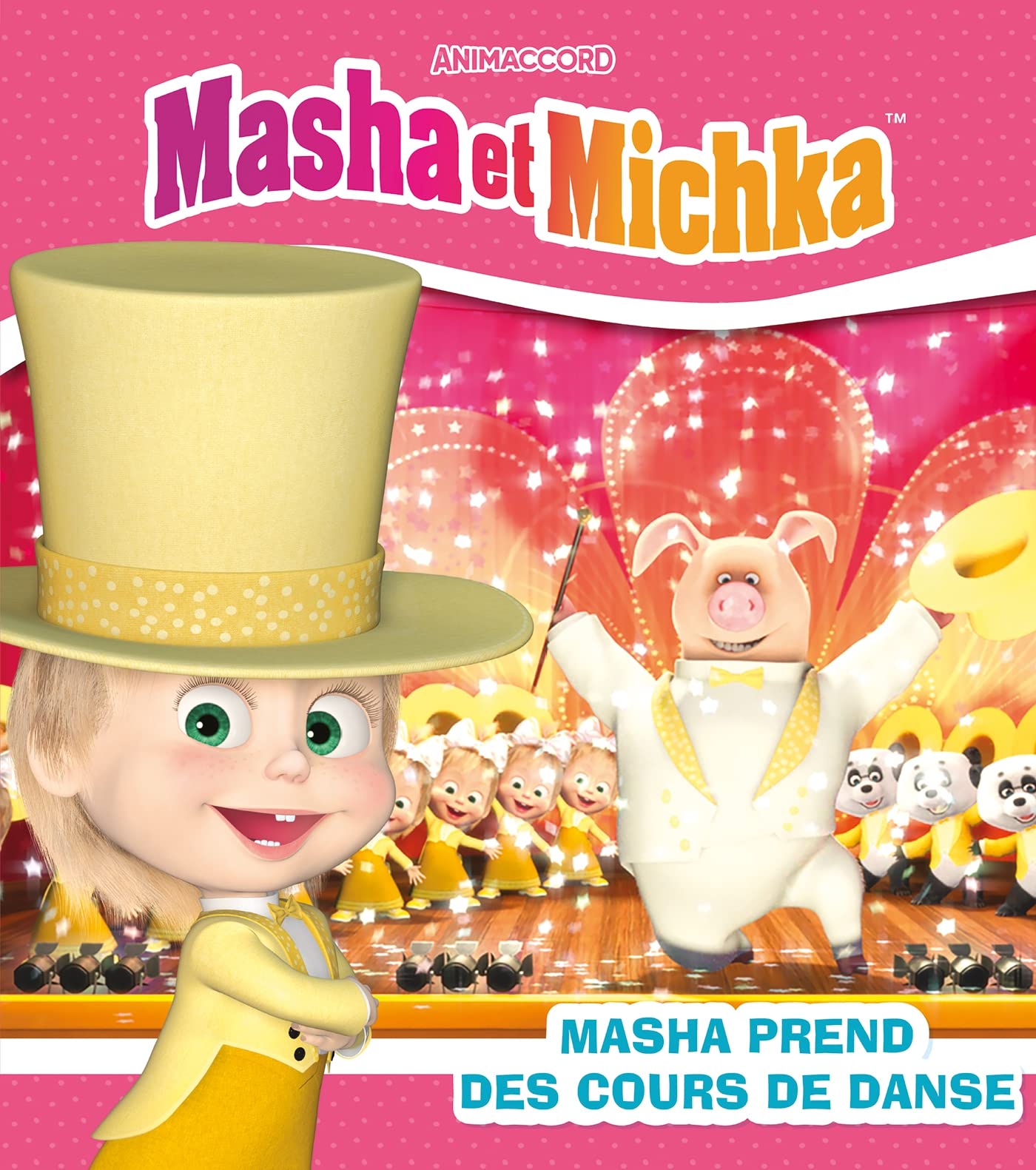 Masha et Michka - Masha prend un cours de danse (broché) book