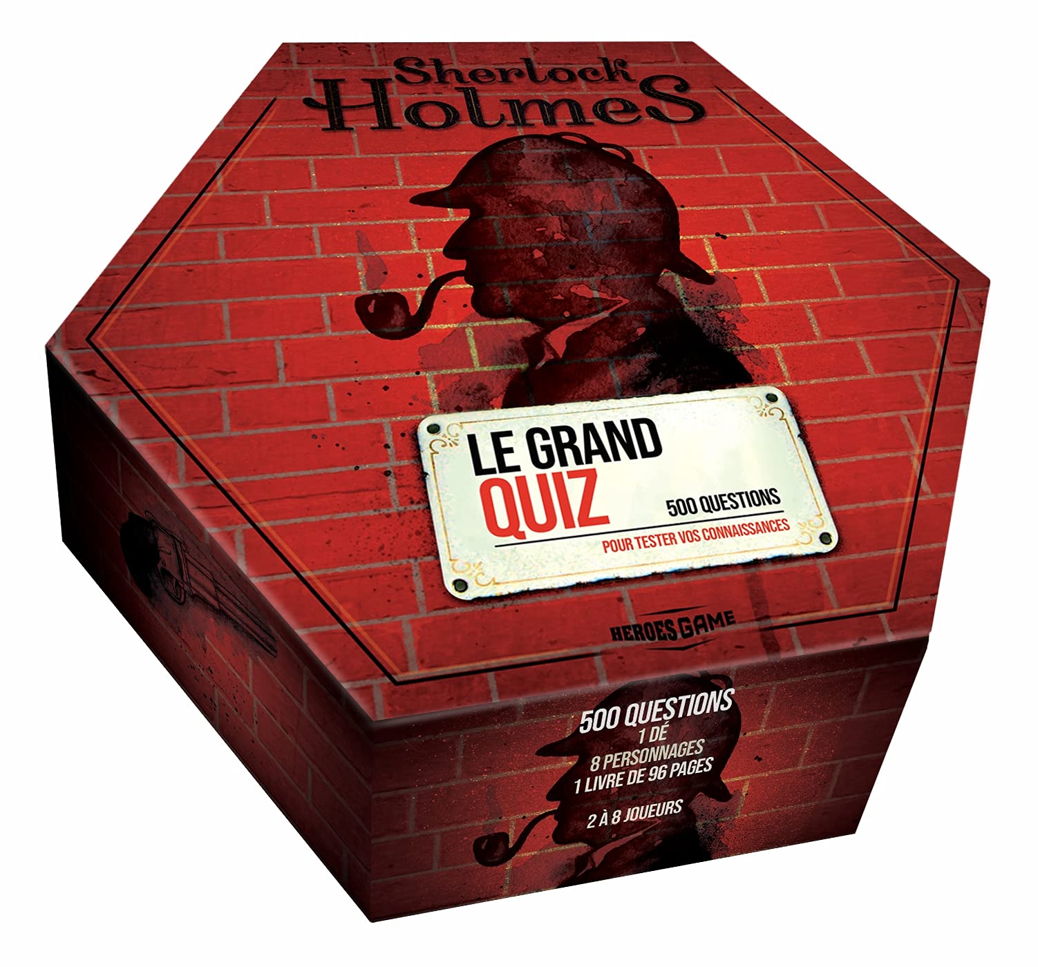 Boîte Le grand quiz Sherlock Holmes: 500 questions pour tester vos connaissances Leisure, Home & Garden